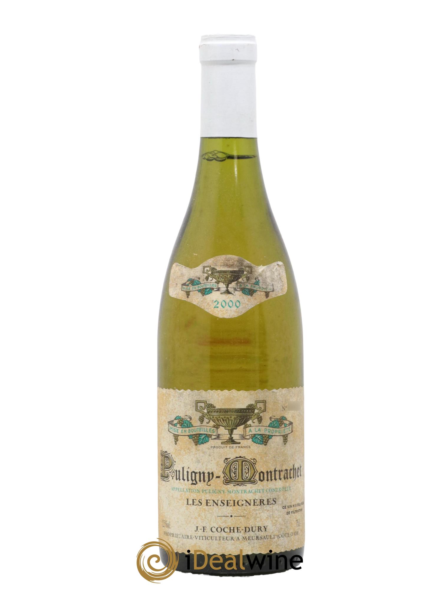 Puligny-Montrachet Les Enseignères Coche Dury (Domaine) 2000 - Lot de 1 bouteille - 0