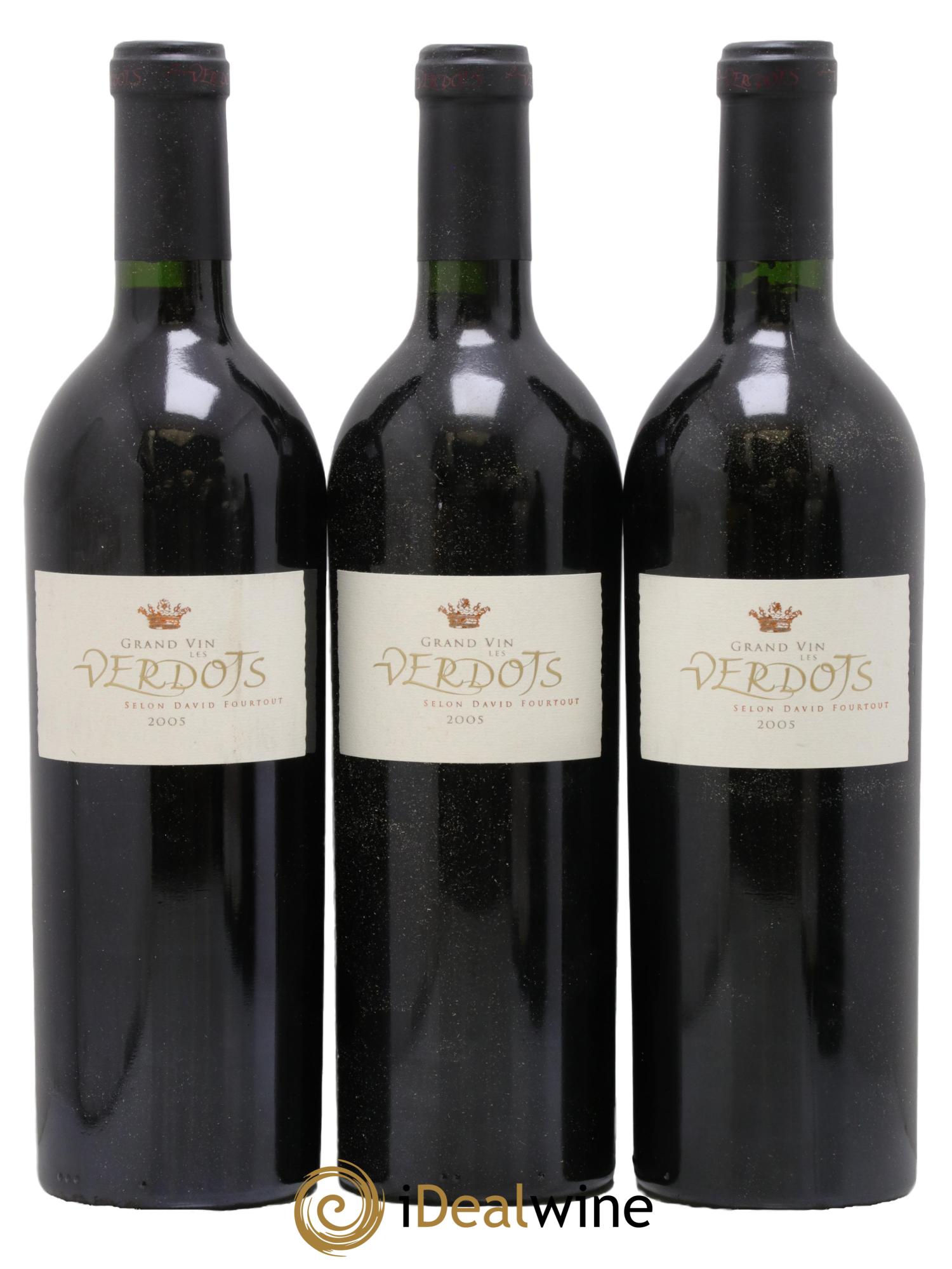 Côtes de Bergerac Les Verdots L'Excellence David Fourtout 2005 - Lotto di 3 bottiglie - 0