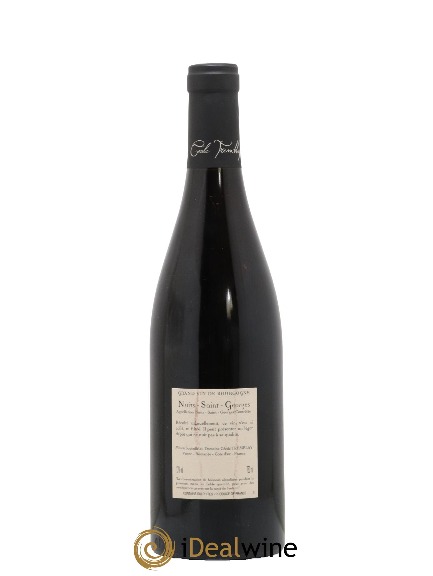 Nuits-Saint-Georges Albuca Cécile Tremblay 2010 - Lotto di 1 bottiglia - 1