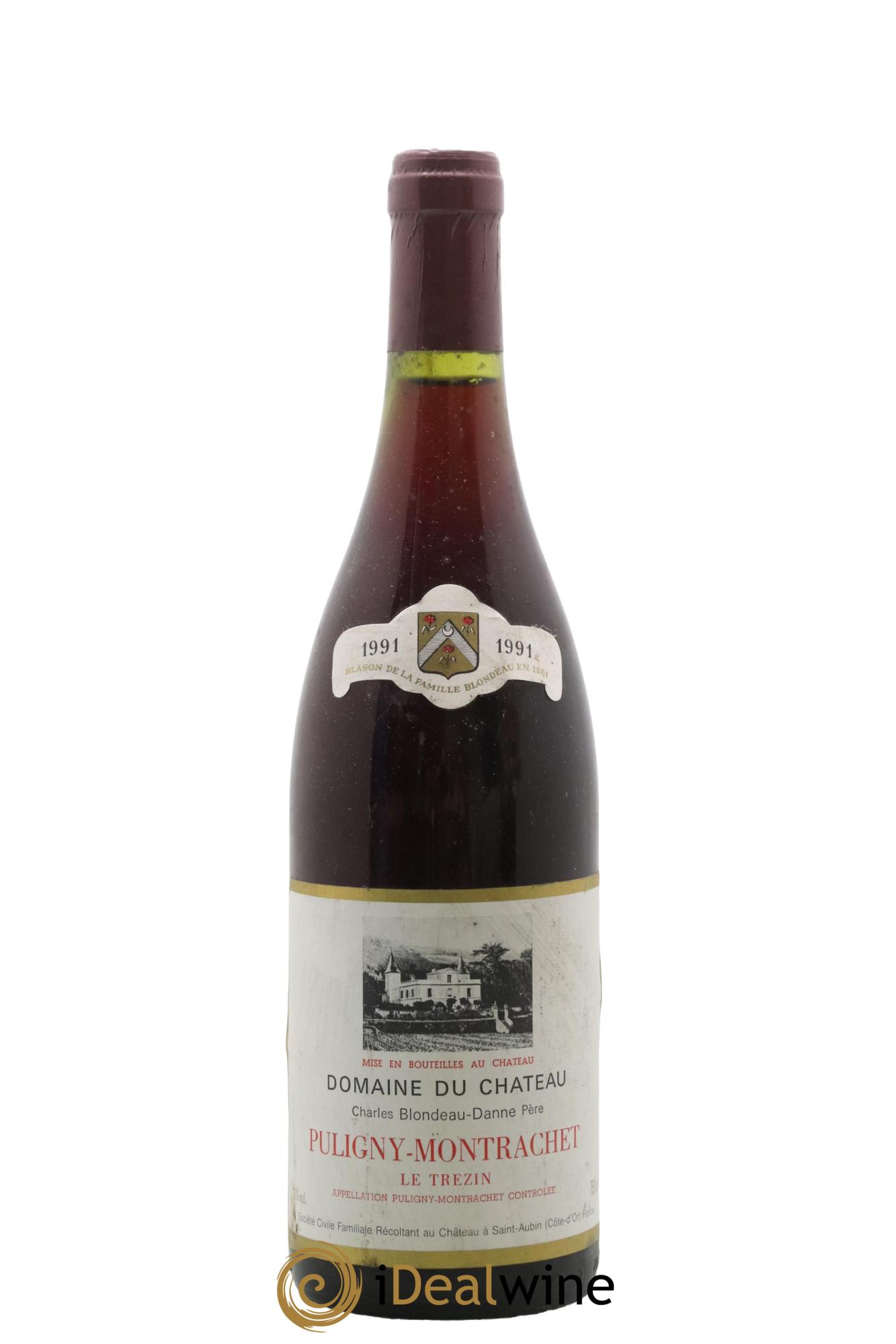 Puligny-Montrachet Le Trézin Domaine du Château Charles Blondeau Danne 1991 - Lot de 1 bouteille - 0