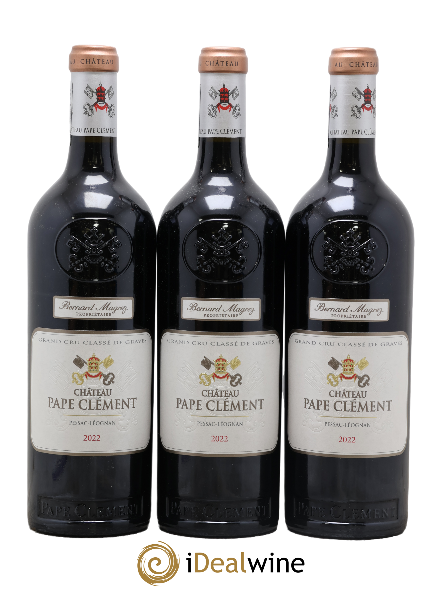 Château Pape Clément Cru Classé de Graves 2022 - Lot de 3 bouteilles - 0
