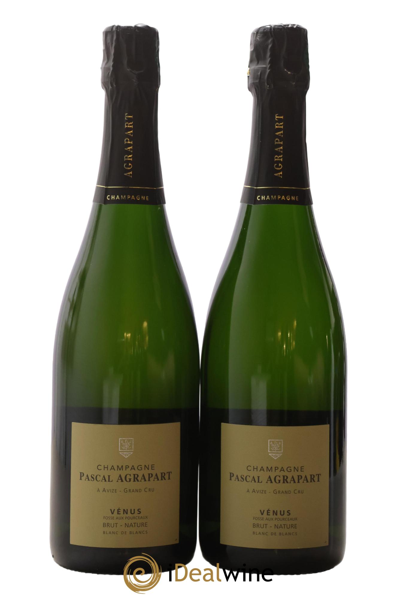 Vénus Blanc de Blancs Brut Nature Pascal Agrapart 2011 - Posten von 2 Flaschen - 0