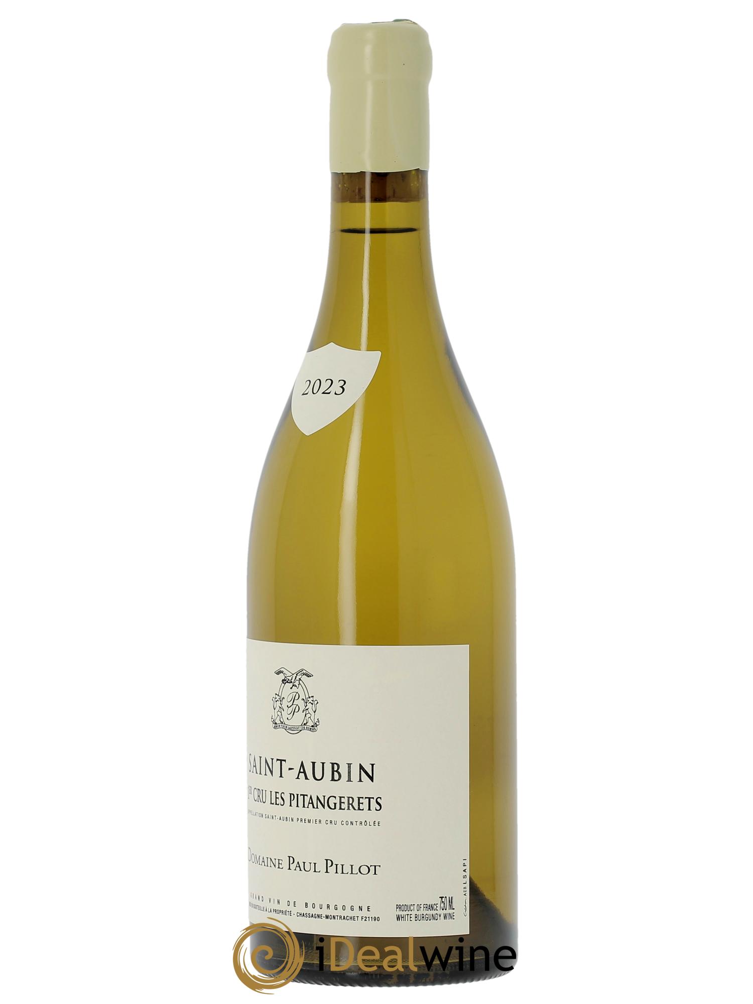 Saint-Aubin 1er Cru Les Pitangerets Paul Pillot (Domaine)  2023 - Lot de 1 bouteille - 1