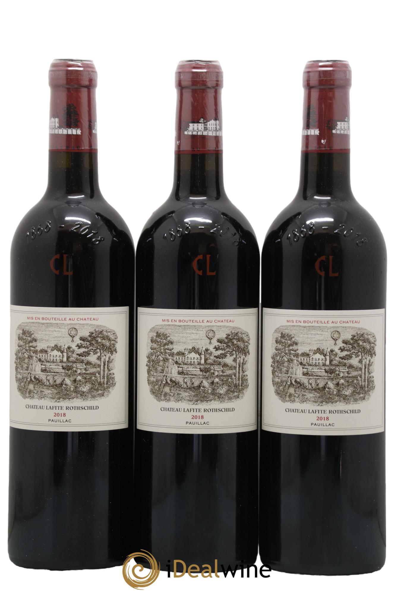 Château Lafite Rothschild 1er Grand Cru Classé 2018 - Lot of 6 bottles - 3