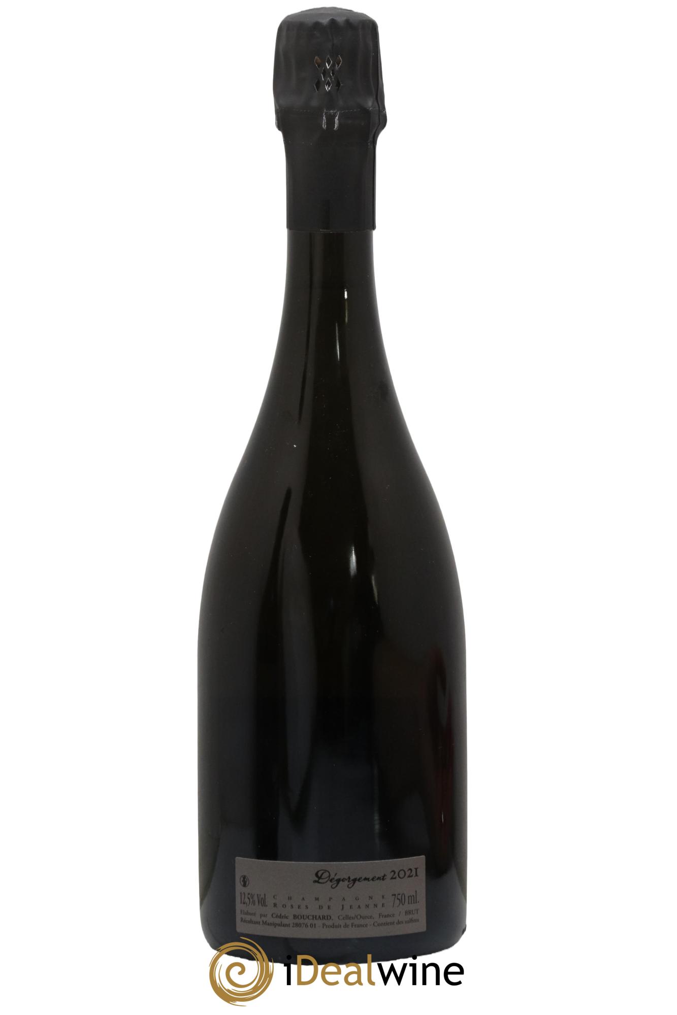 Roses de Jeanne Côte de Béchalin Blanc de Noirs Cédric Bouchard  2014 - Lotto di 1 bottiglia - 1
