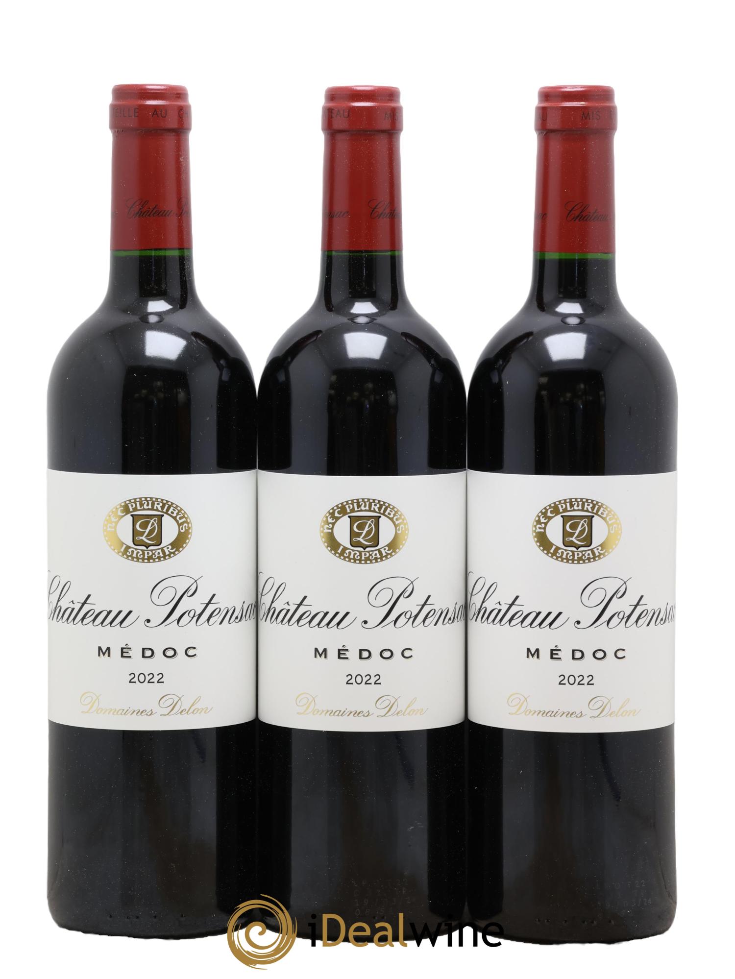 Château Potensac 2022 - Lot of 3 bottles - 0