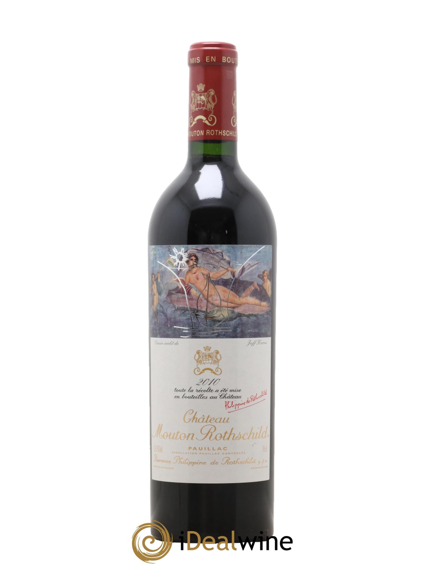 Château Mouton Rothschild 1er Grand Cru Classé 2010 - Lot de 1 bouteille - 1