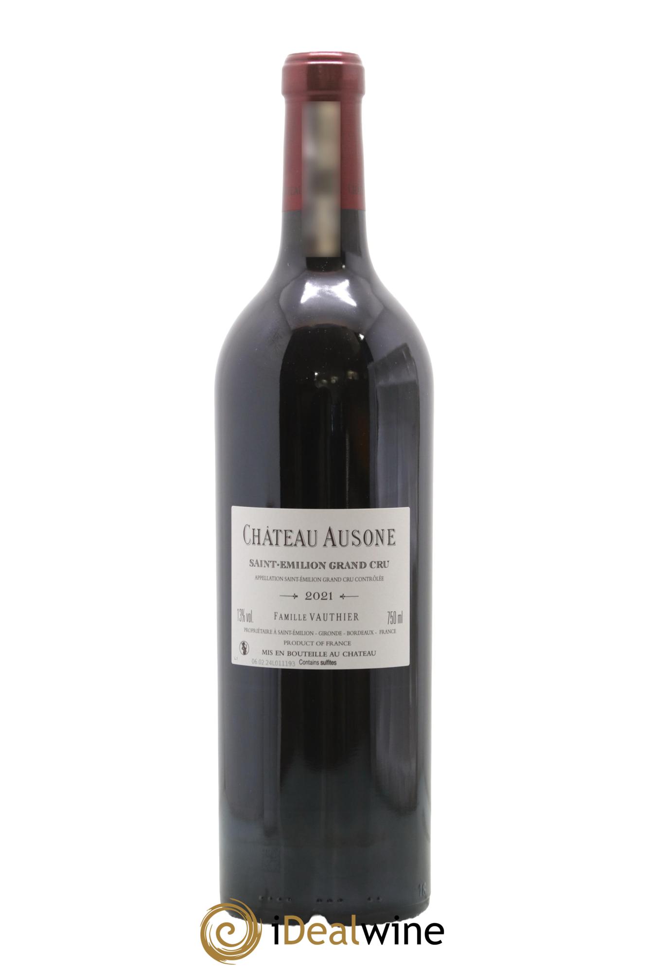 Château Ausone 1er Grand Cru Classé A 2021 - Lot of 1 bottle - 1