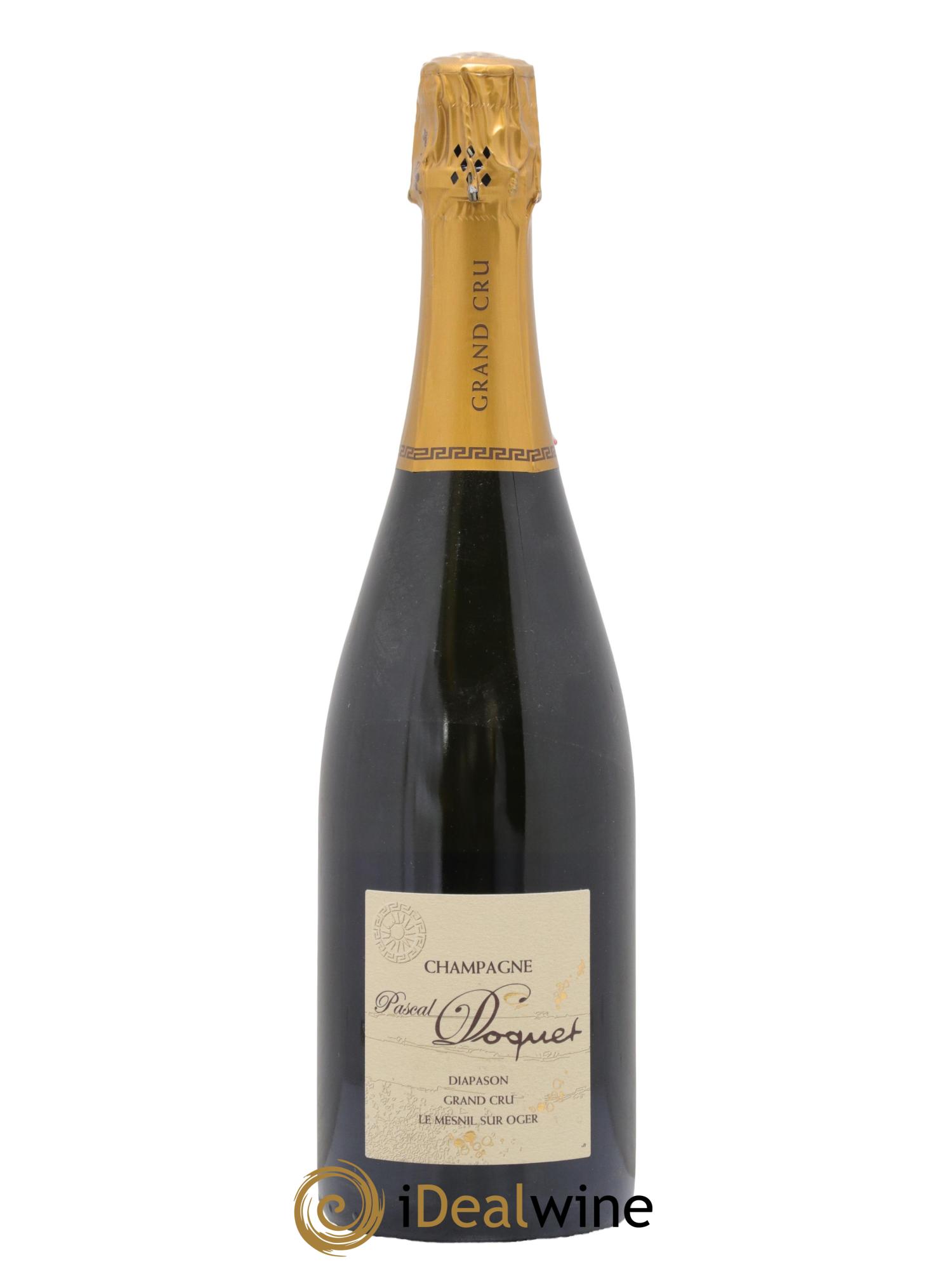 Champagne Extra Brut Diapason Pascal Doquet - Lot of 1 bottle - 0