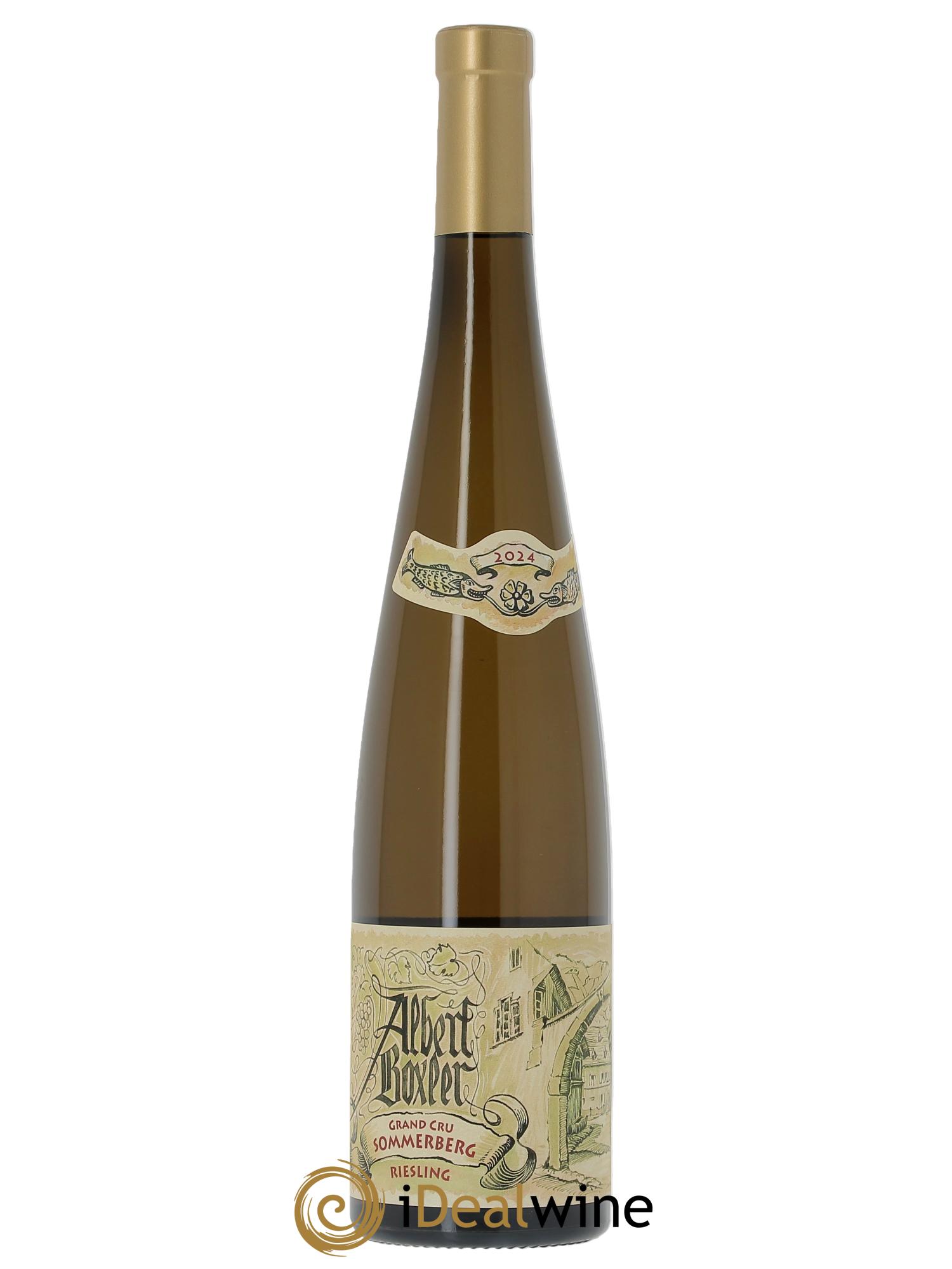 Alsace Riesling Grand Cru Sommerberg Jeunes Vignes Albert Boxler 2024 - Lot de 1 bouteille - 0