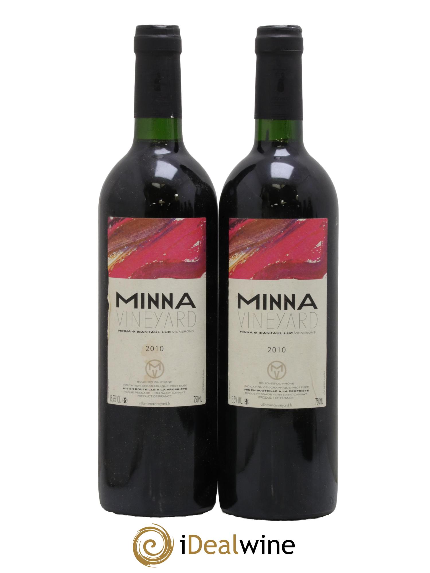 Bouches du Rhône Villa Mina 2010 - Lot de 2 bouteilles - 0