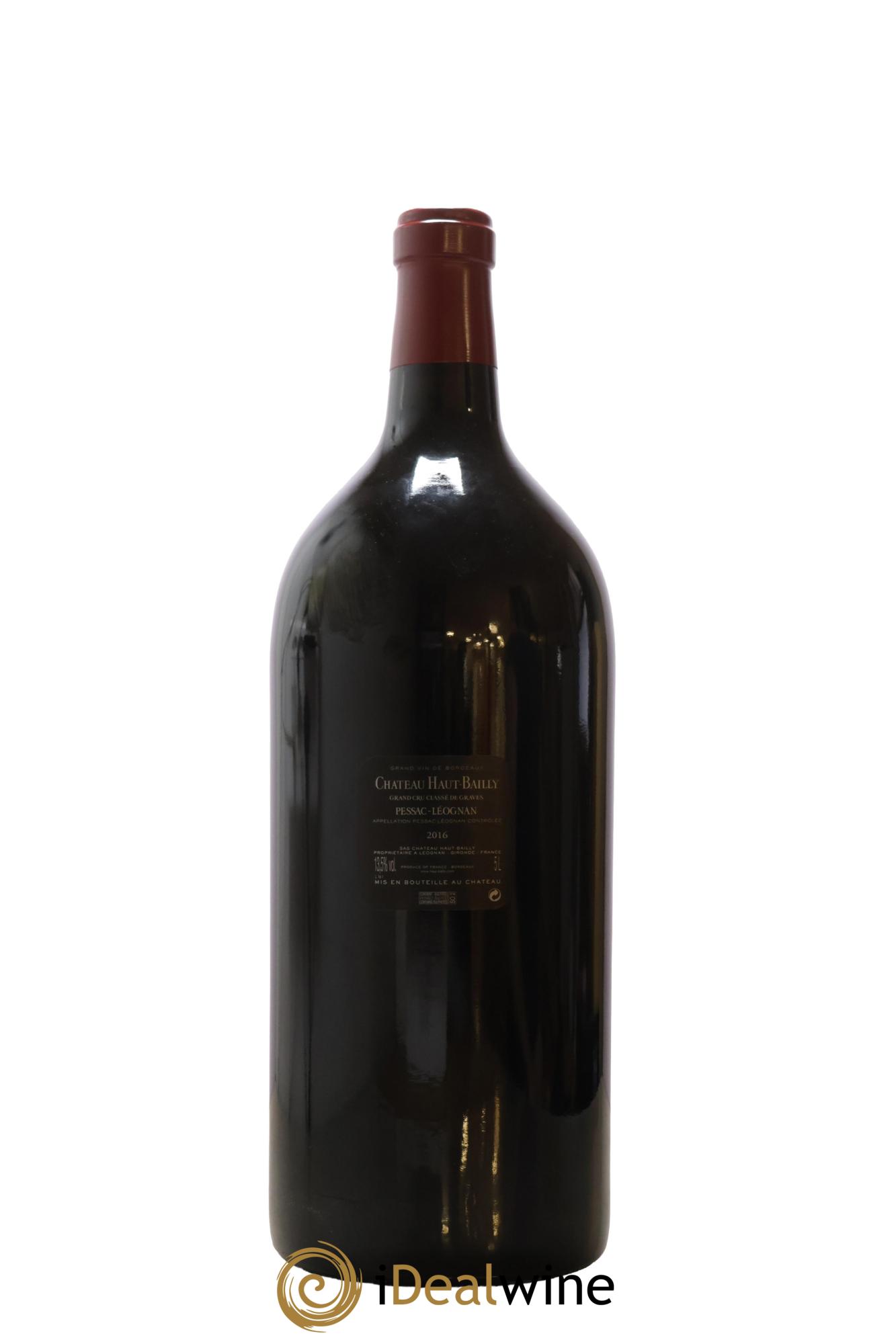 Château Haut-Bailly Cru Classé de Graves 2016 - Lot de 1 jeroboam - 2
