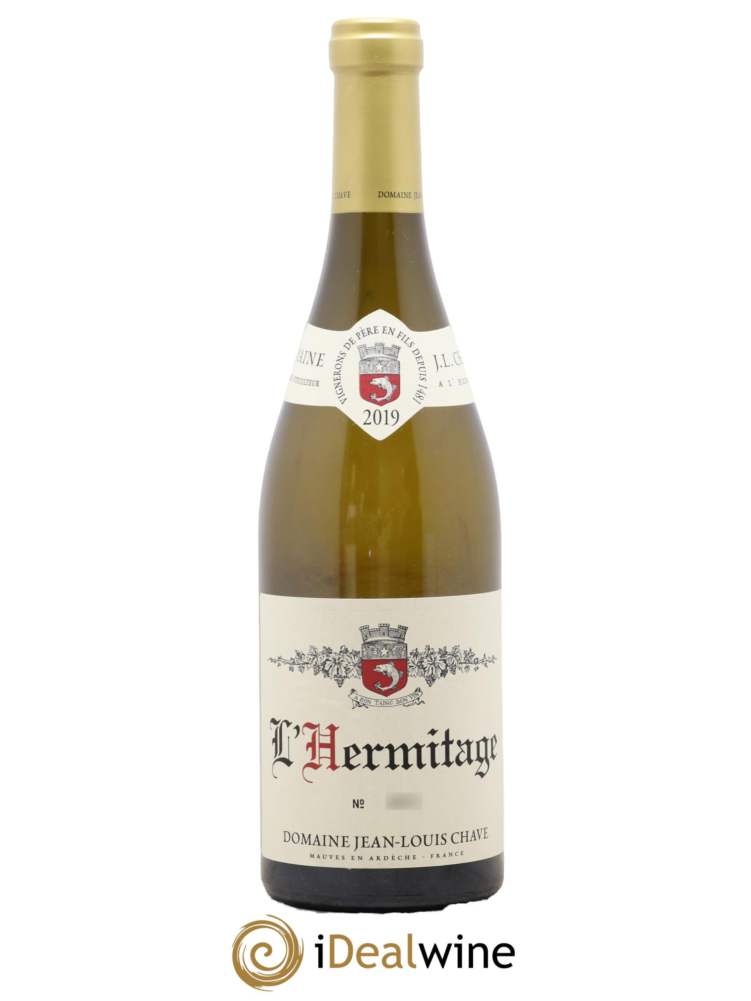 Hermitage Jean-Louis Chave 2019 - Lot de 1 bouteille - 0