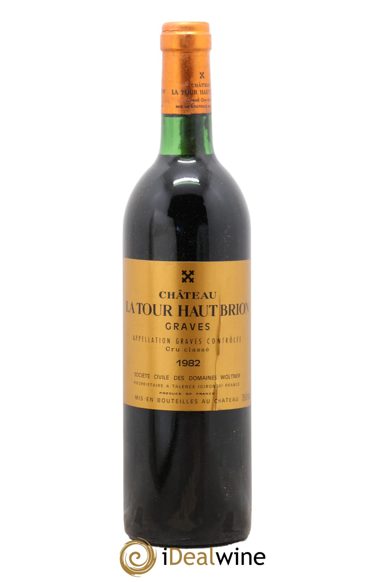 Château la Tour Haut-Brion Cru Classé de Graves 1982 - Lot of 1 bottle - 0