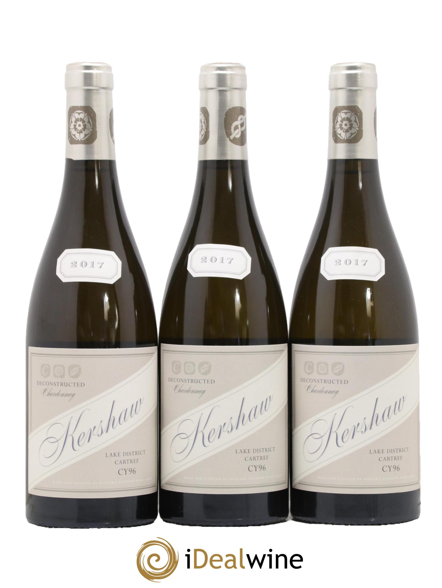 Afrique du Sud Deconstructed Chardonnay Lake District Cartref CY96 Kershaw 2017 - Lot of 6 bottles - 1