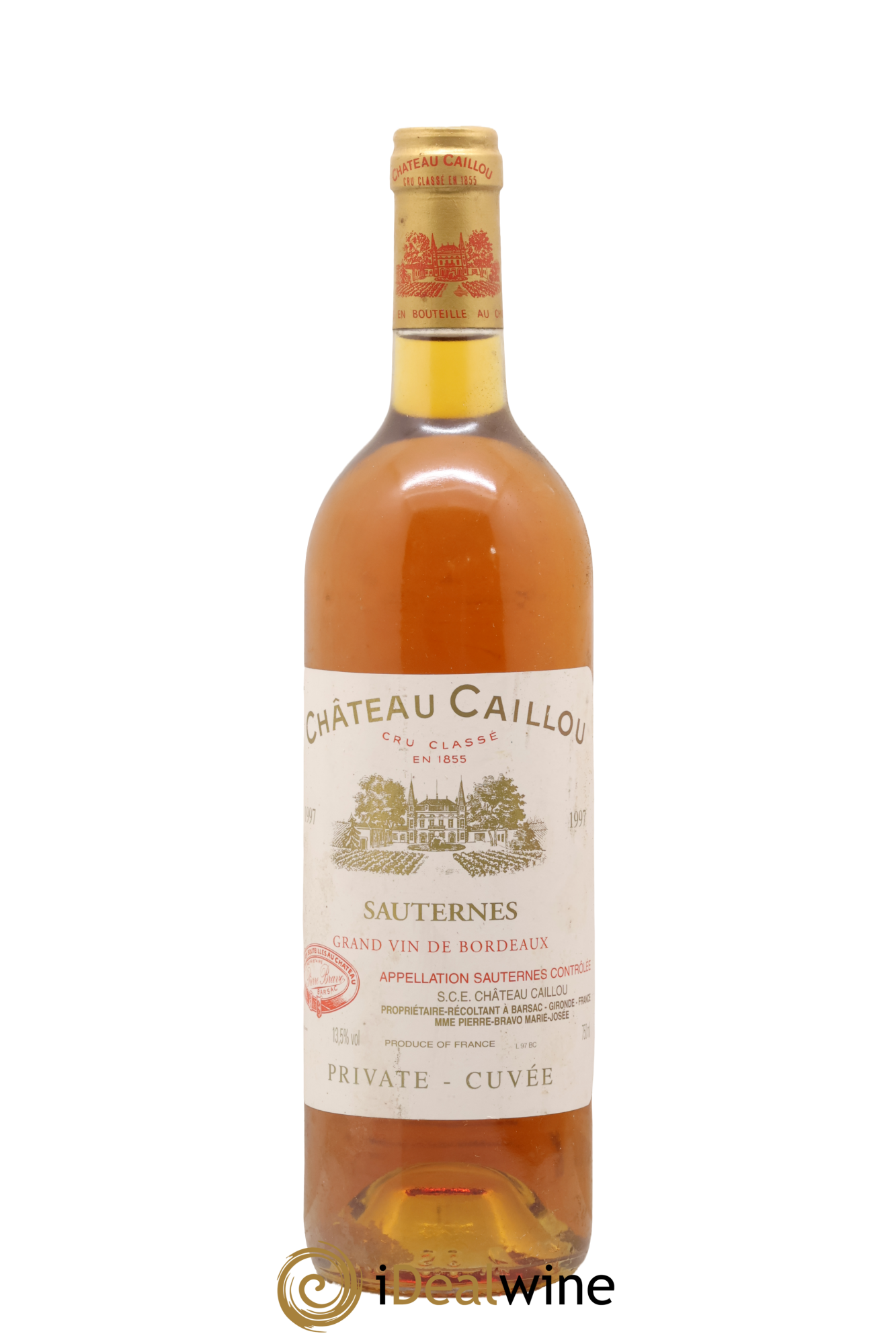Château Caillou - Private Cuvée 1997 - Lot of 1 bottle - 0