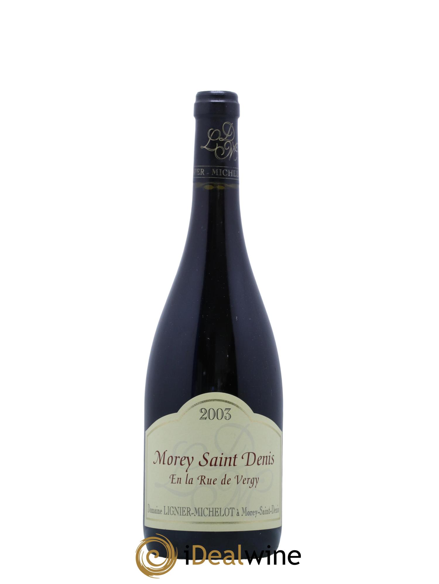 Morey-Saint-Denis En la Rue de Vergy Lignier-Michelot (Domaine) 2003 - Lot de 1 bouteille - 0