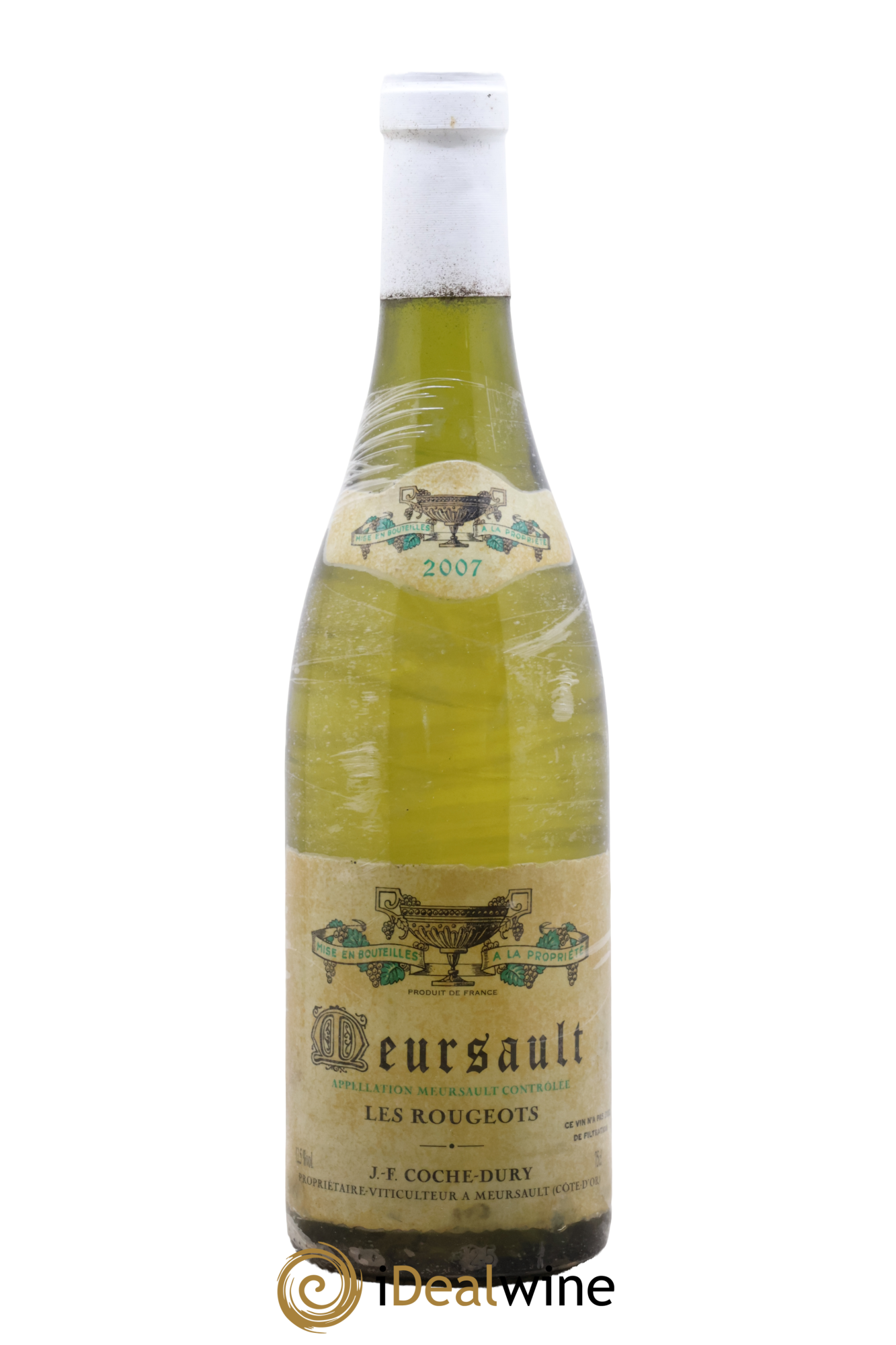 Meursault Les Rougeots Coche Dury (Domaine) 2007 - Lot of 1 bottle - 0