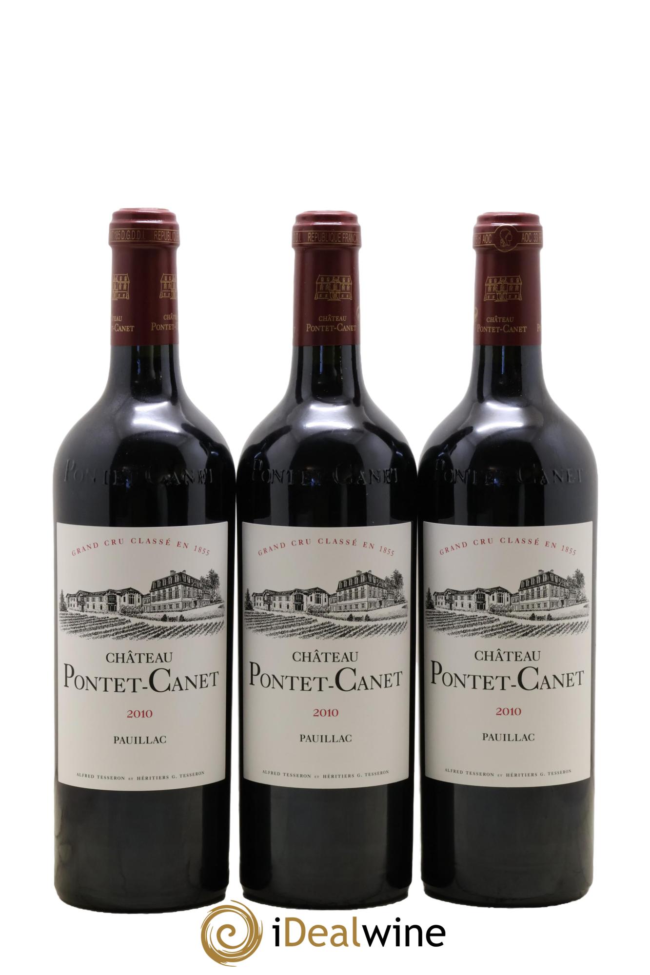 Château Pontet Canet 5ème Grand Cru Classé 2010 - Lot de 12 bouteilles - 7
