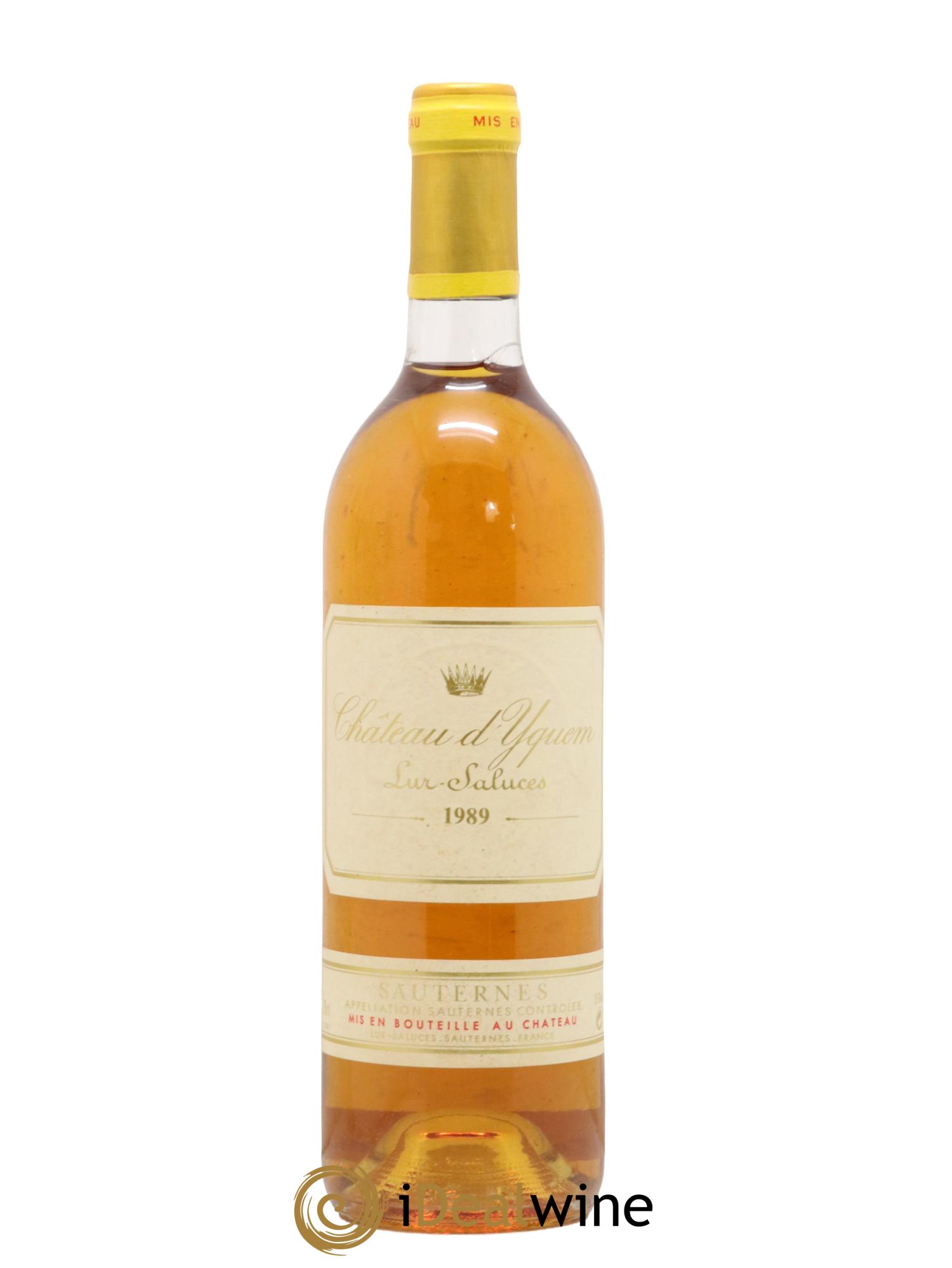 Château d' Yquem 1er Cru Classé Supérieur 1989 - Lotto di 1 bottiglia - 0