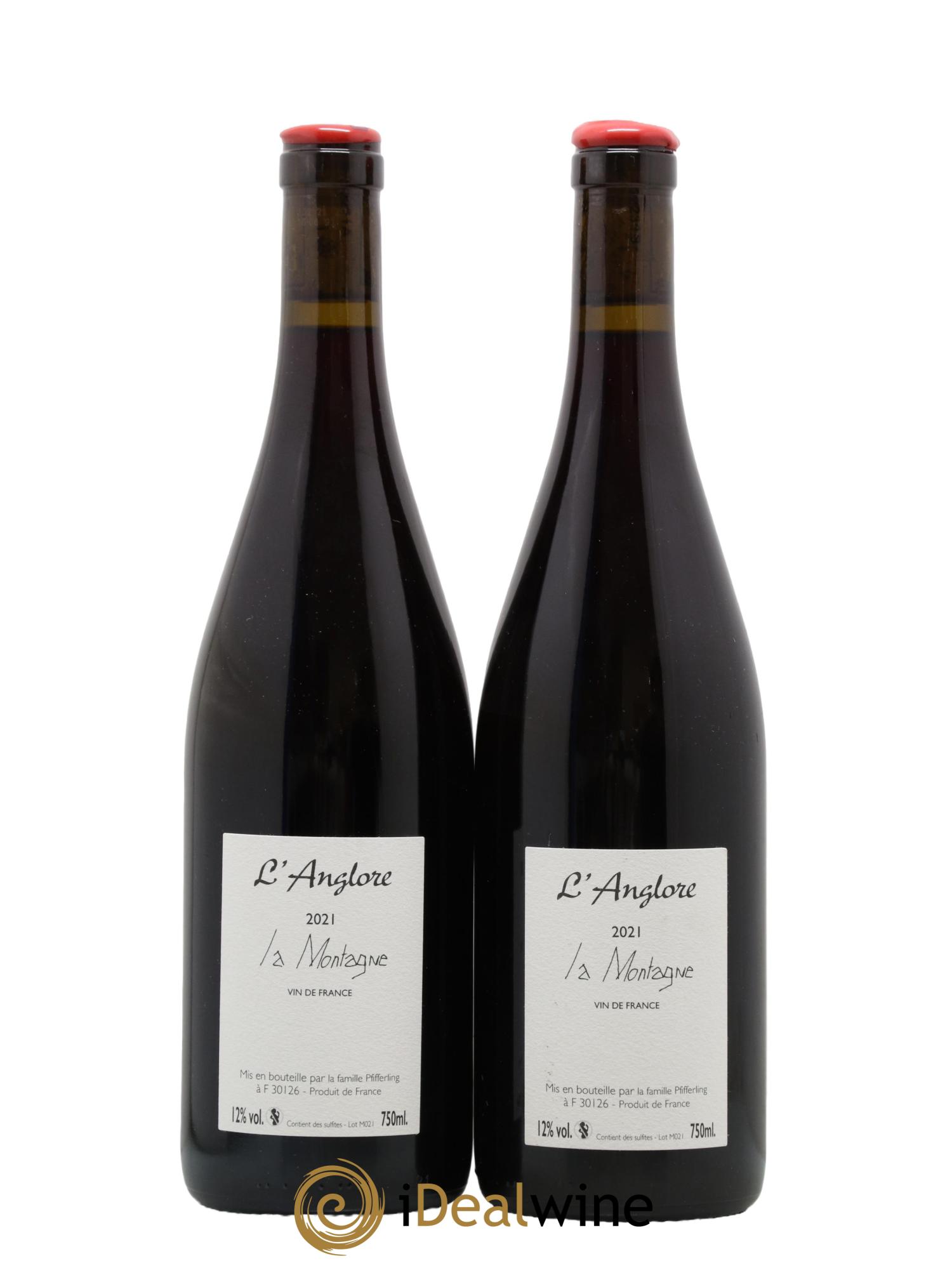 Vin de France La Montagne Domaine de l Anglore 2021 - Lot de 2 bouteilles - 1