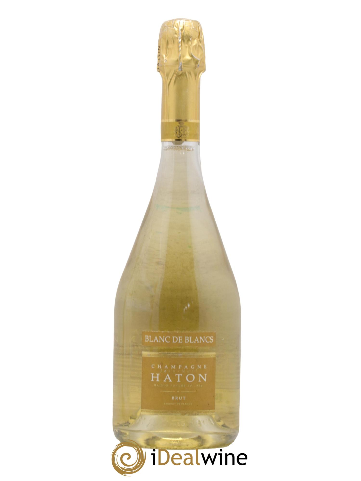 Champagne Blanc de blanc Blanc Haton - Lot de 1 bouteille - 0