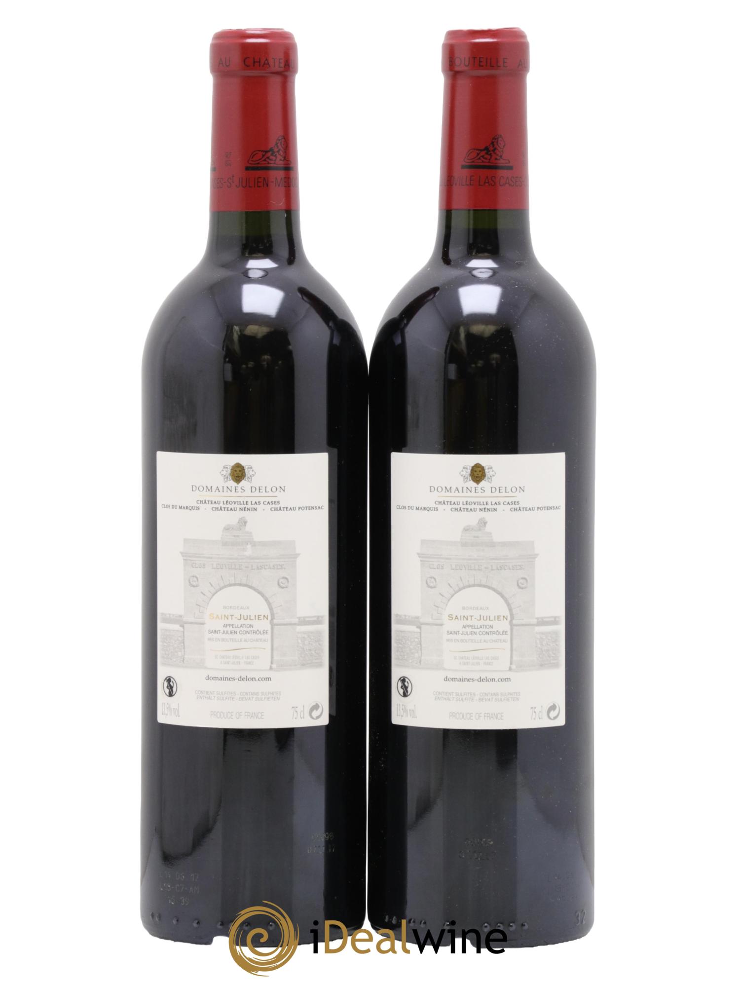 Château Léoville Las Cases 2ème Grand Cru Classé 2015 - Lot de 2 bouteilles - 1