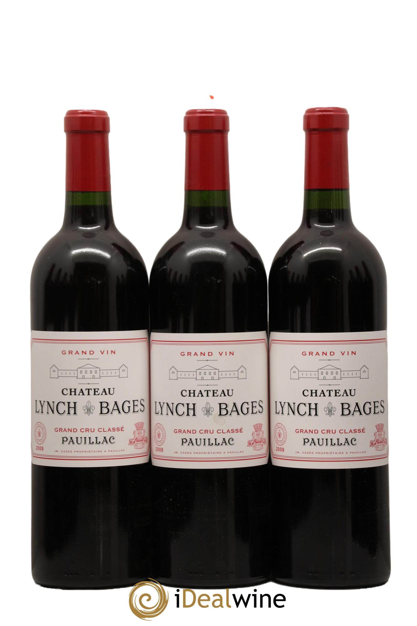 Château Lynch Bages 5ème Grand Cru Classé 2009 - Lot de 12 bouteilles - 1