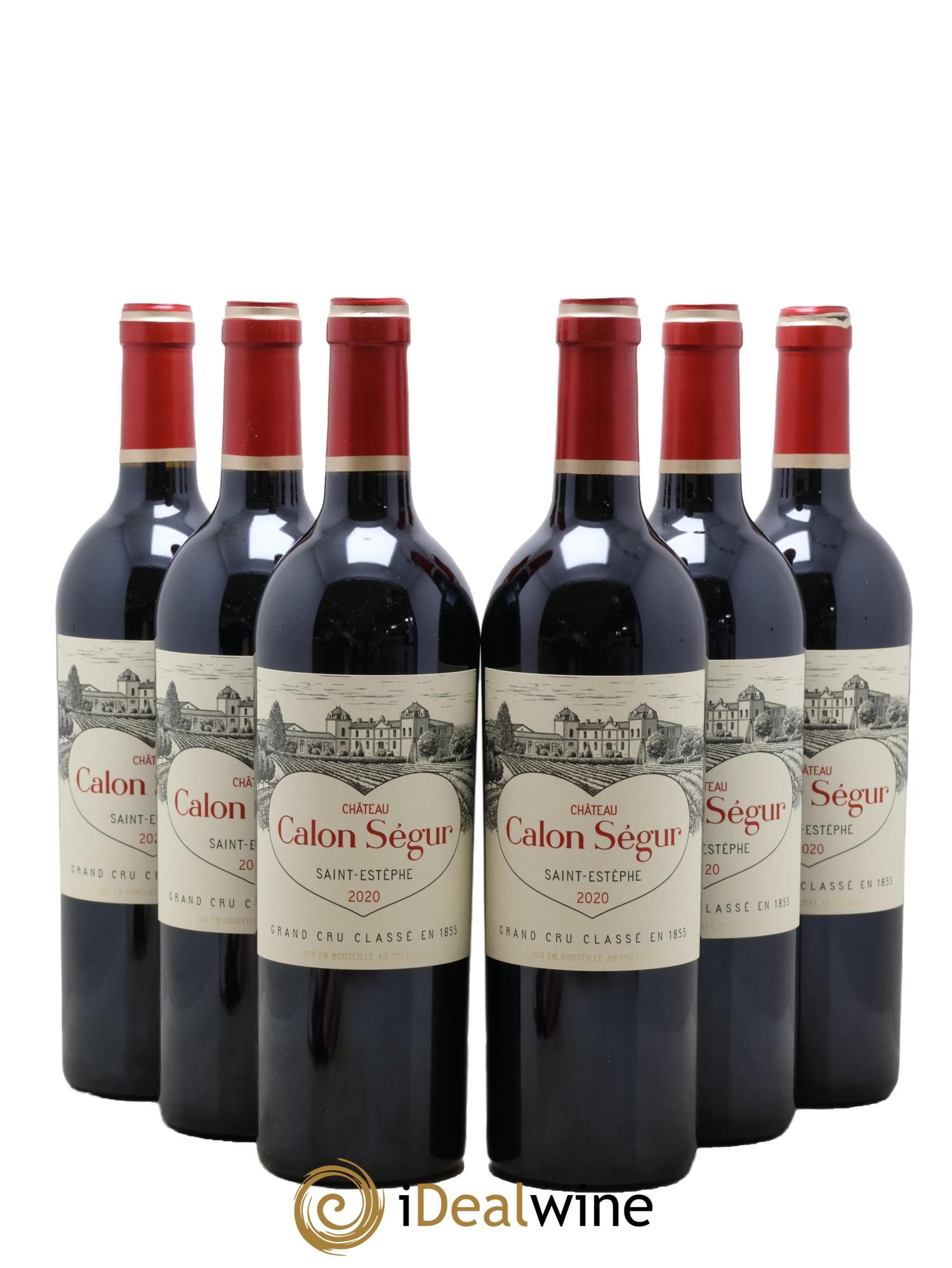 Château Calon Ségur 3ème Grand Cru Classé 2020 - Lotto di 6 bottiglie - 0
