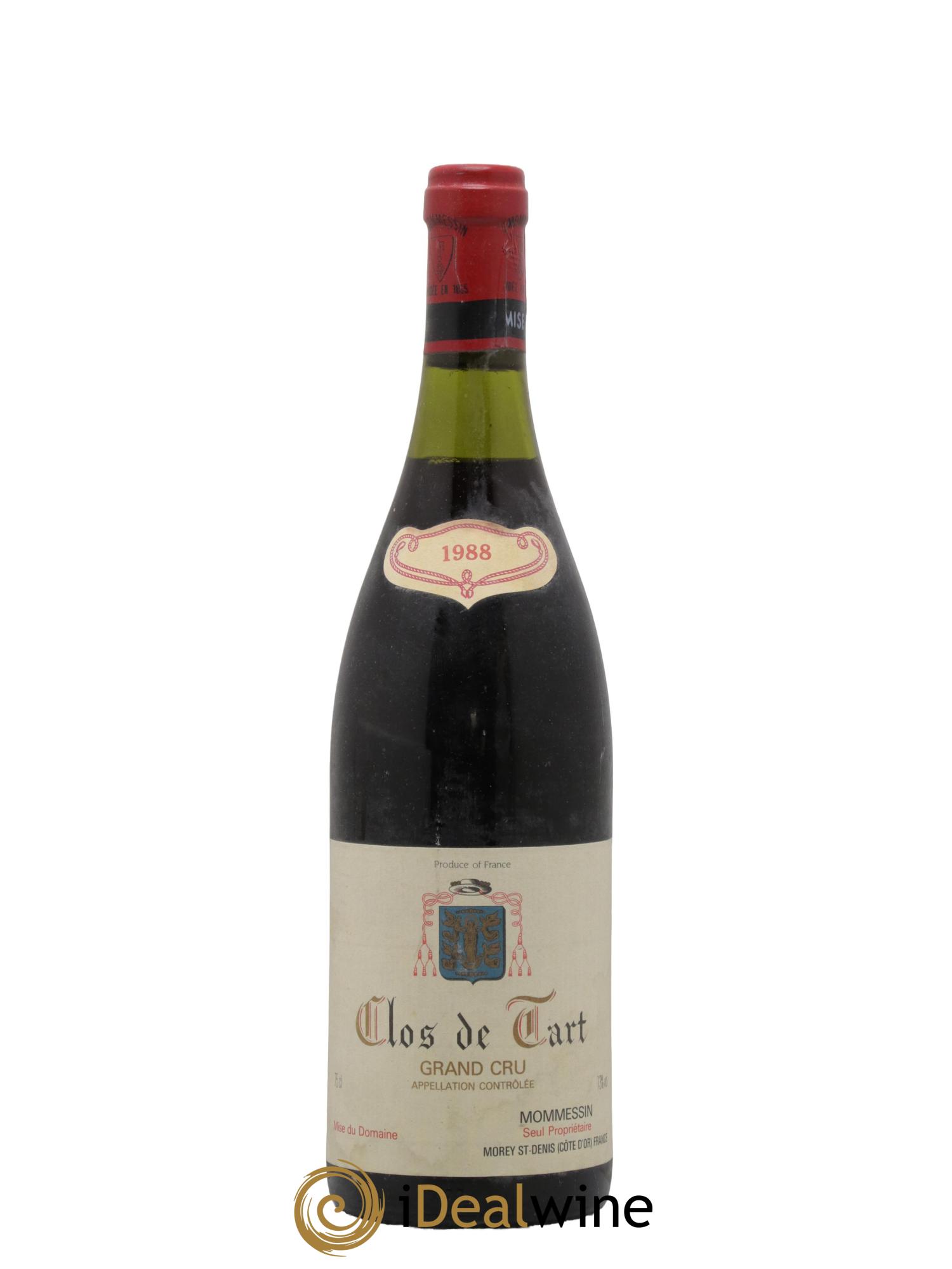Clos de Tart Grand Cru Clos de Tart 1988 - Lot de 1 bouteille - 0