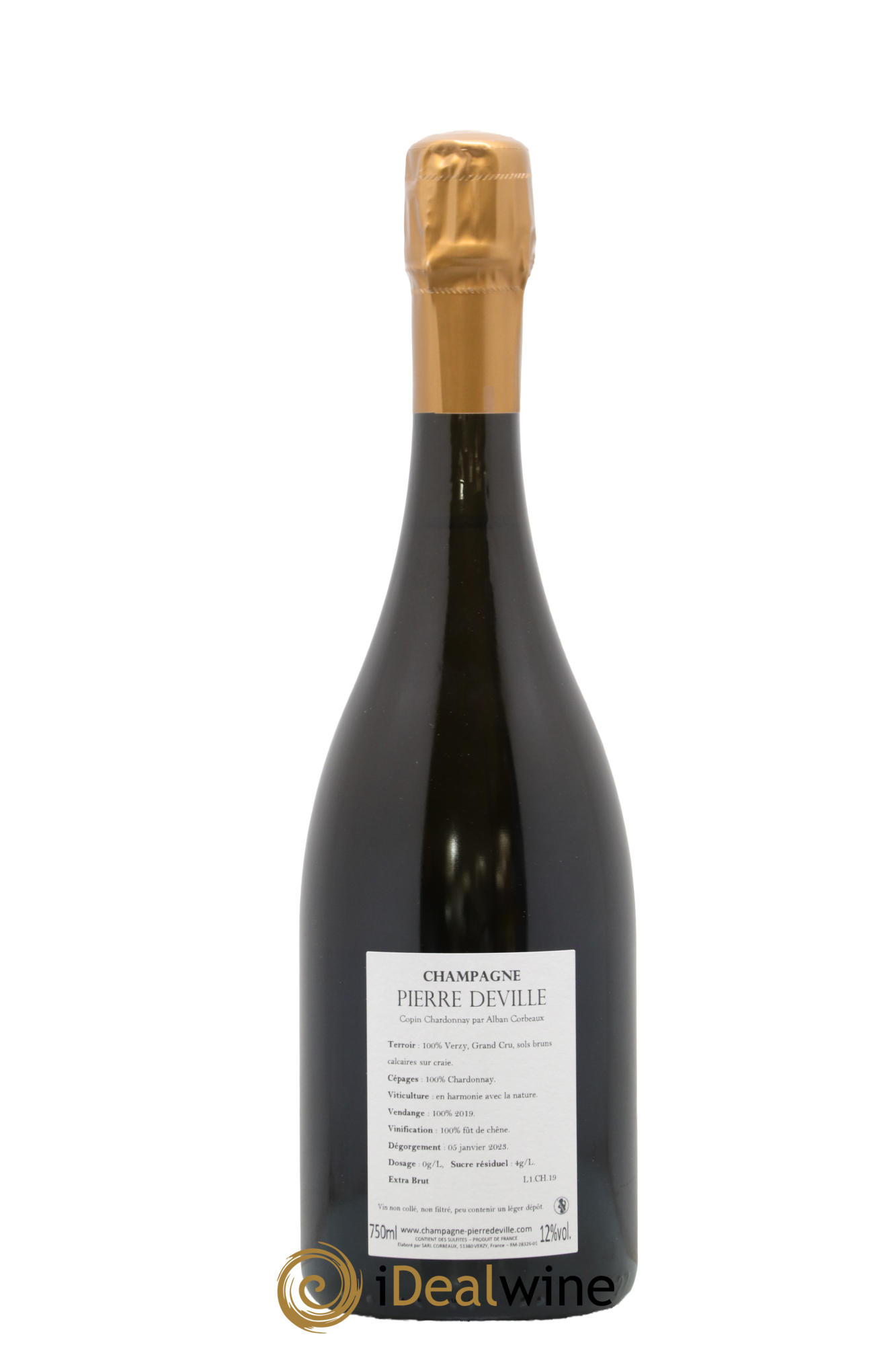 Les Copins Pierre Deville 2019 - Lot of 1 bottle - 1