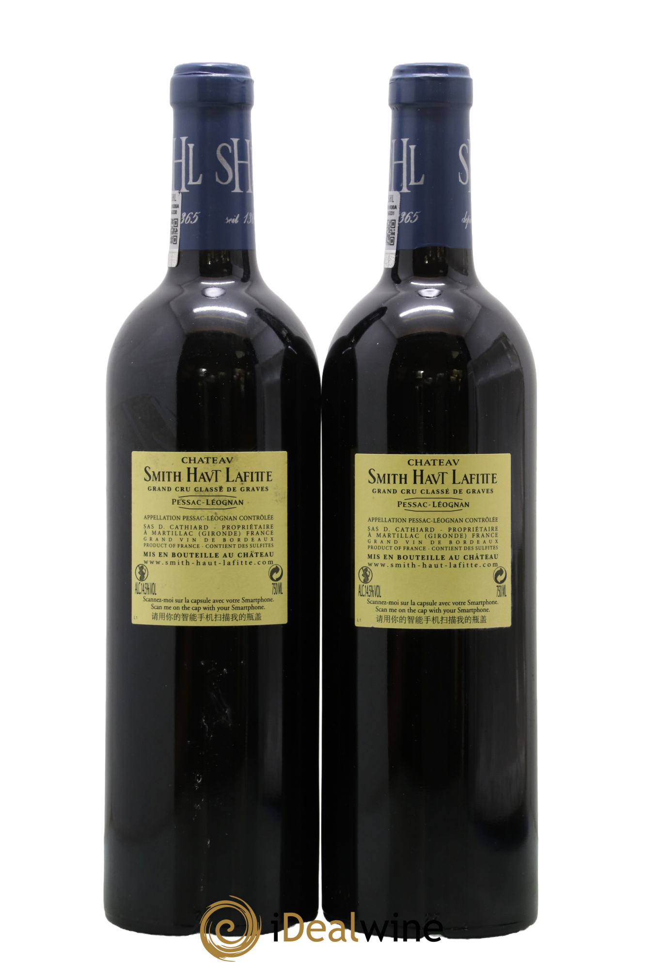 Château Smith Haut Lafitte Cru Classé de Graves 2009 - Lot de 2 bouteilles - 1