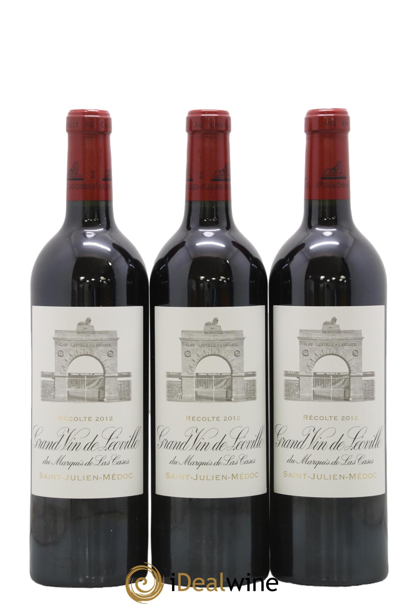 Château Léoville Las Cases 2ème Grand Cru Classé 2012 - Lot of 6 bottles - 1