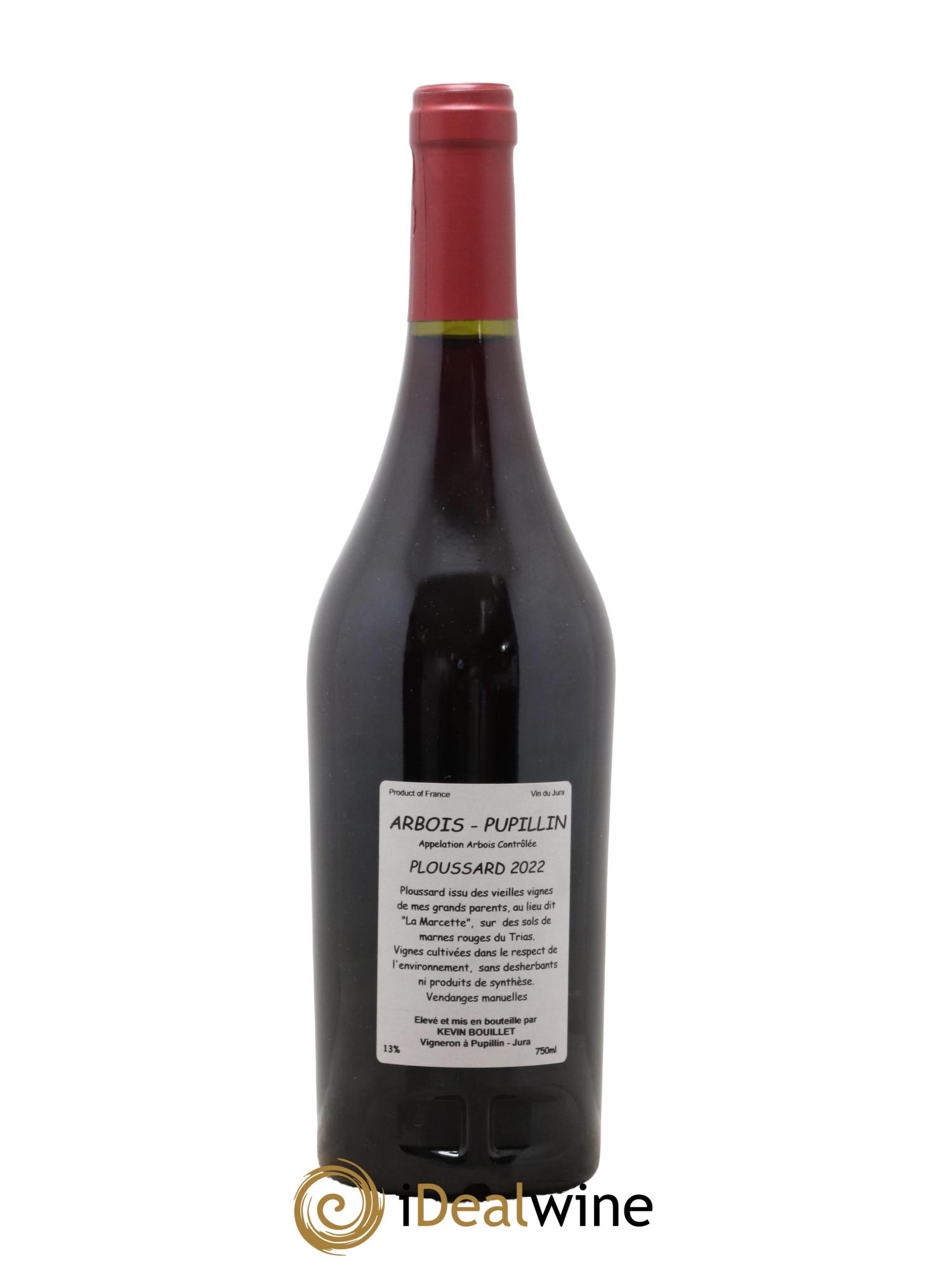 Arbois Pupillin Savagnin Ouillé 24 mois Kevin Bouillet 2021 - Lot de 1 bouteille - 1