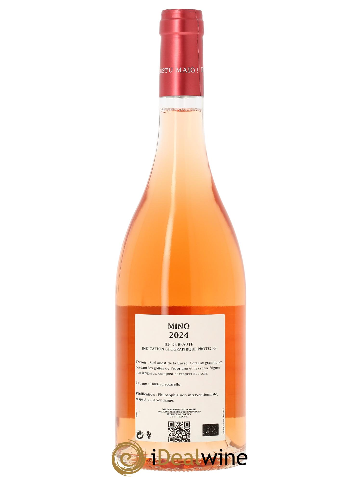 IGP Ile de Beauté Minò Sant Armettu (Domaine)  2024 - Posten von 1 Flasche - 1