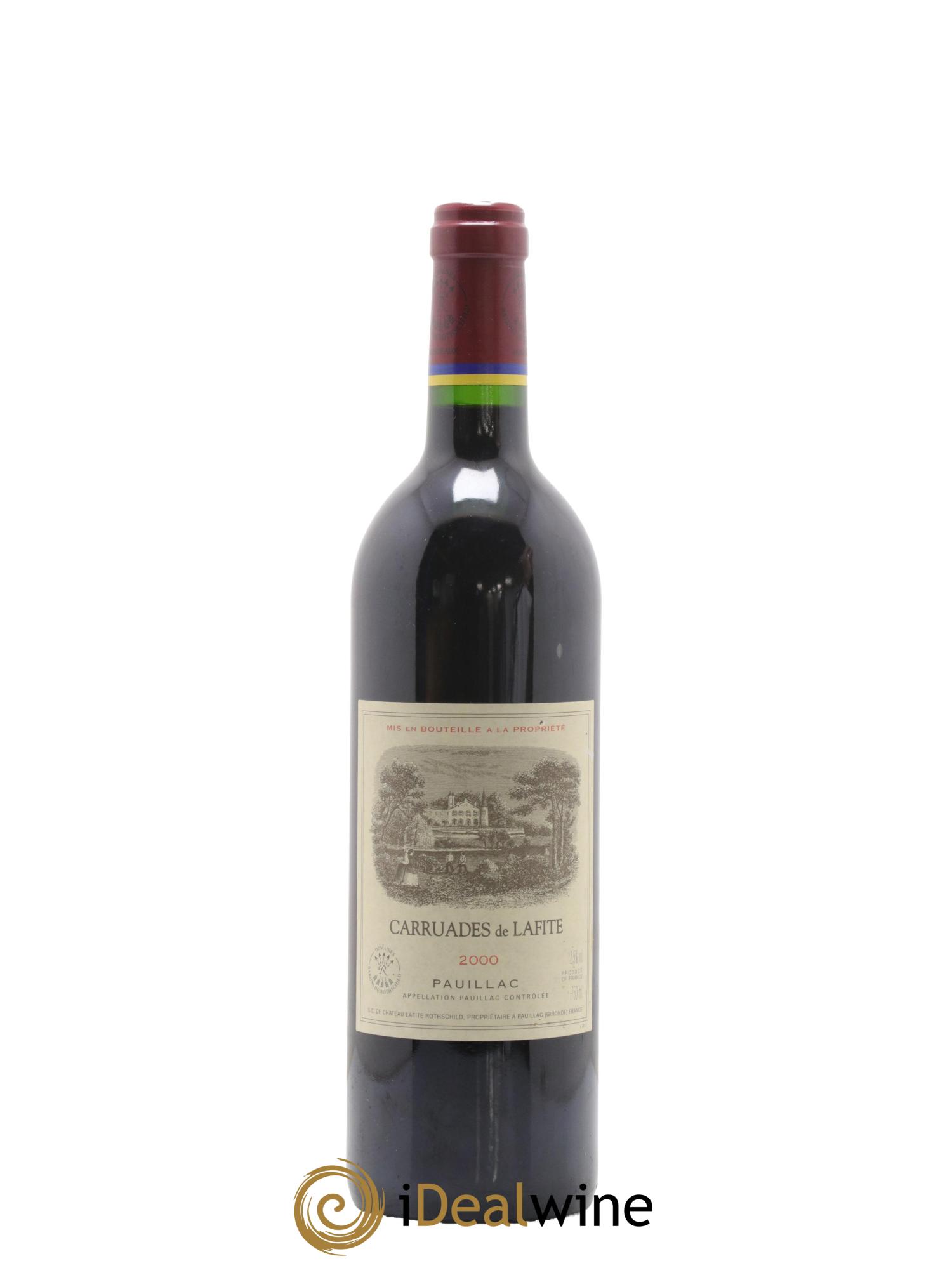 Carruades de Lafite Rothschild Second Vin  2000 - Lotto di 1 bottiglia - 0