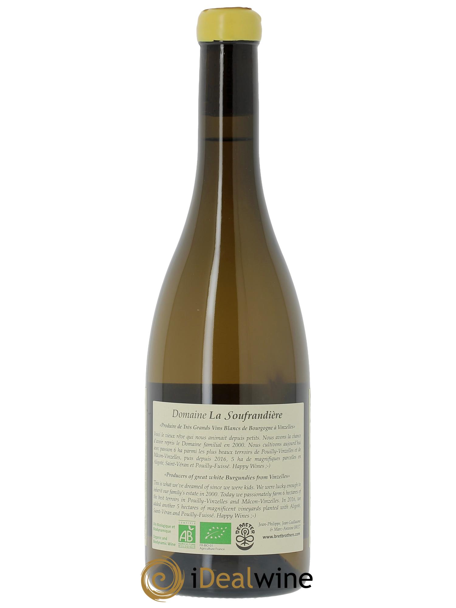 Pouilly-Vinzelles Les Longeays La Soufrandière - Bret Brothers  2024 - Lot de 1 bouteille - 1