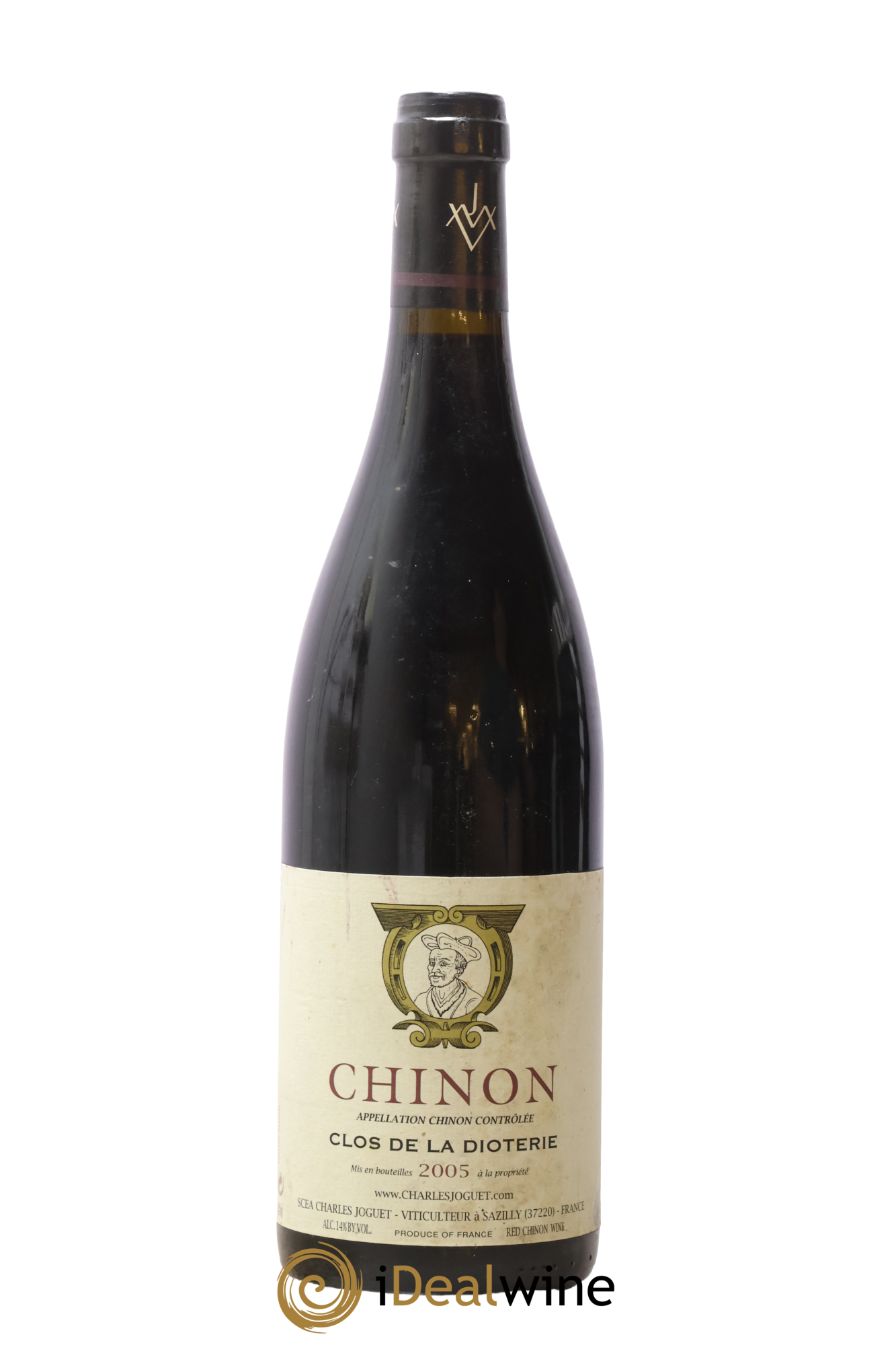 Chinon Clos de La Dioterie Charles Joguet 2005 - Lot de 1 bouteille - 0