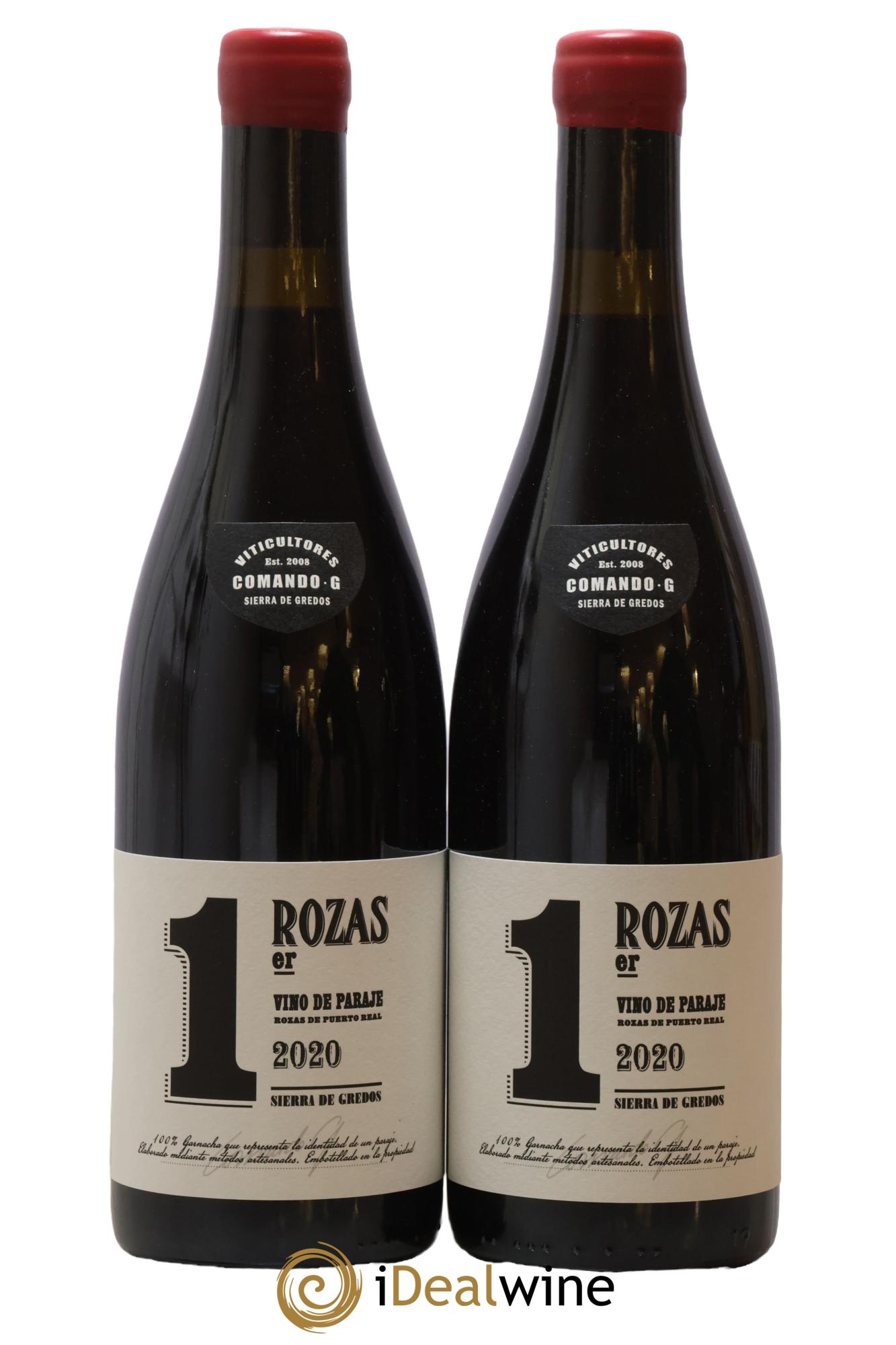 Vinos de Madrid DO Rozas 1er Comando G 2020 - Lot of 2 bottles - 0