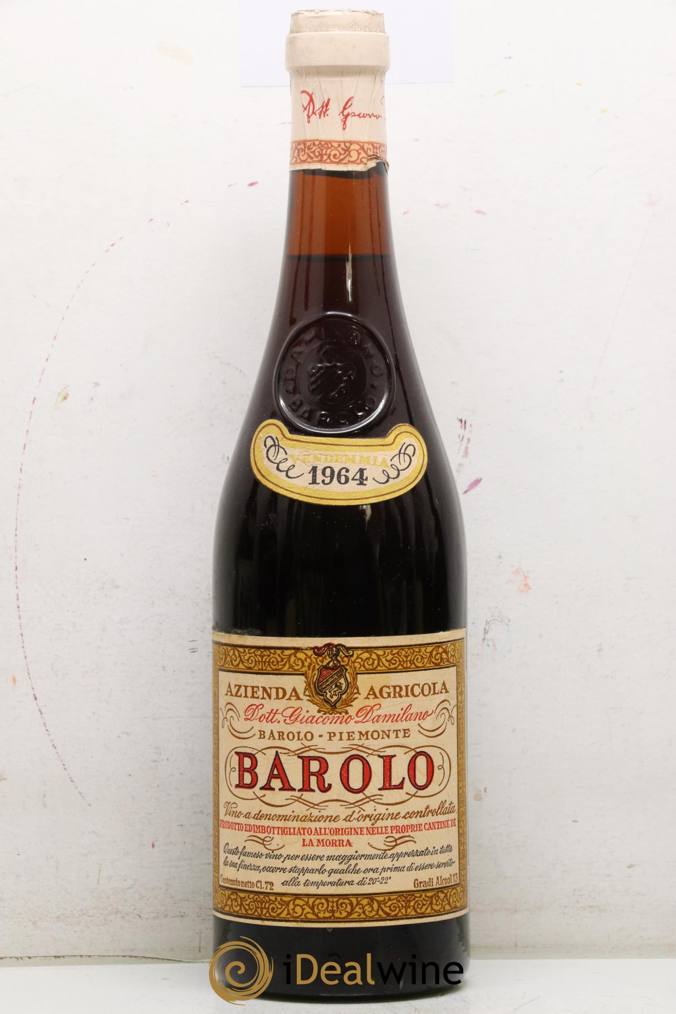 Barolo DOCG Damilano 1964 - Posten von 1 Flasche - 0