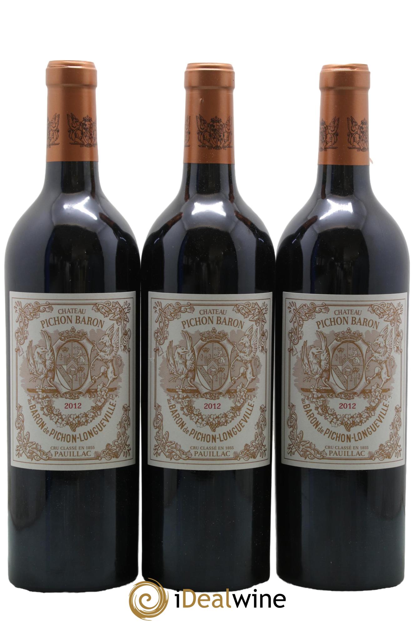Pichon Longueville Baron 2ème Grand Cru Classé 2012 - Lot de 12 bouteilles - 4
