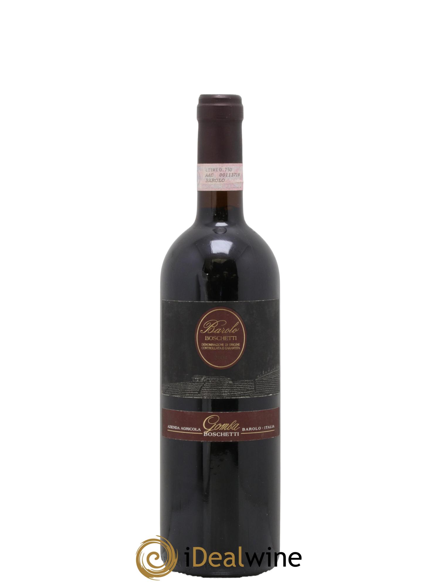 Barolo Boschetti 2004 - Lot de 1 bouteille - 0