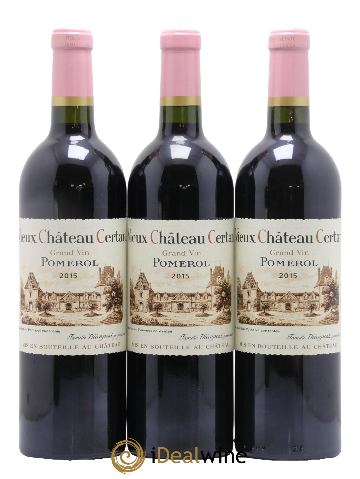 Vieux Château Certan 2015 - Posten von 6 Flaschen - 3