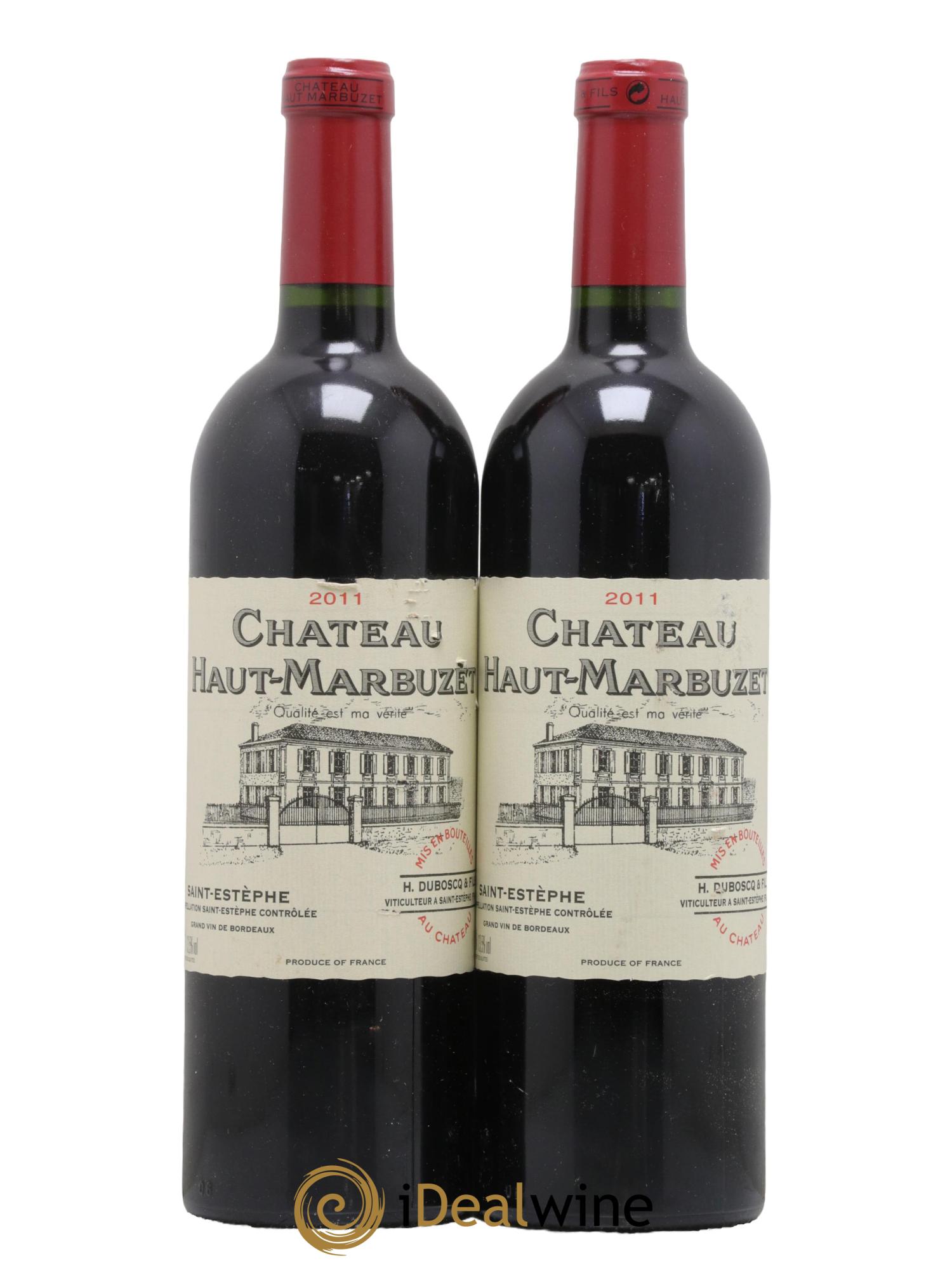 Château Haut Marbuzet 2011 - Lot de 2 bouteilles - 0