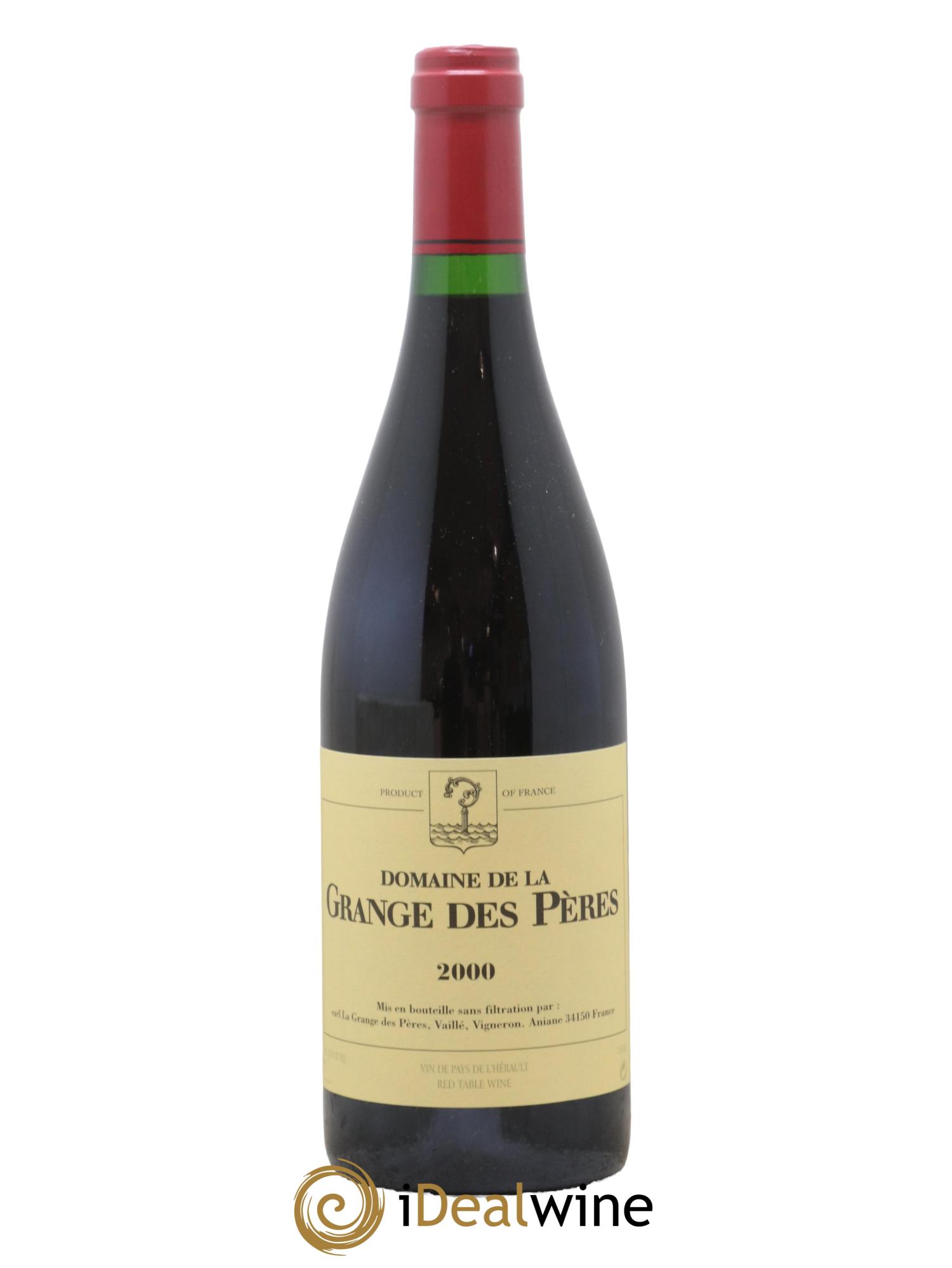 Pays d'Hérault Grange des Pères Laurent Vaillé 2000 - Lot de 1 bouteille - 0