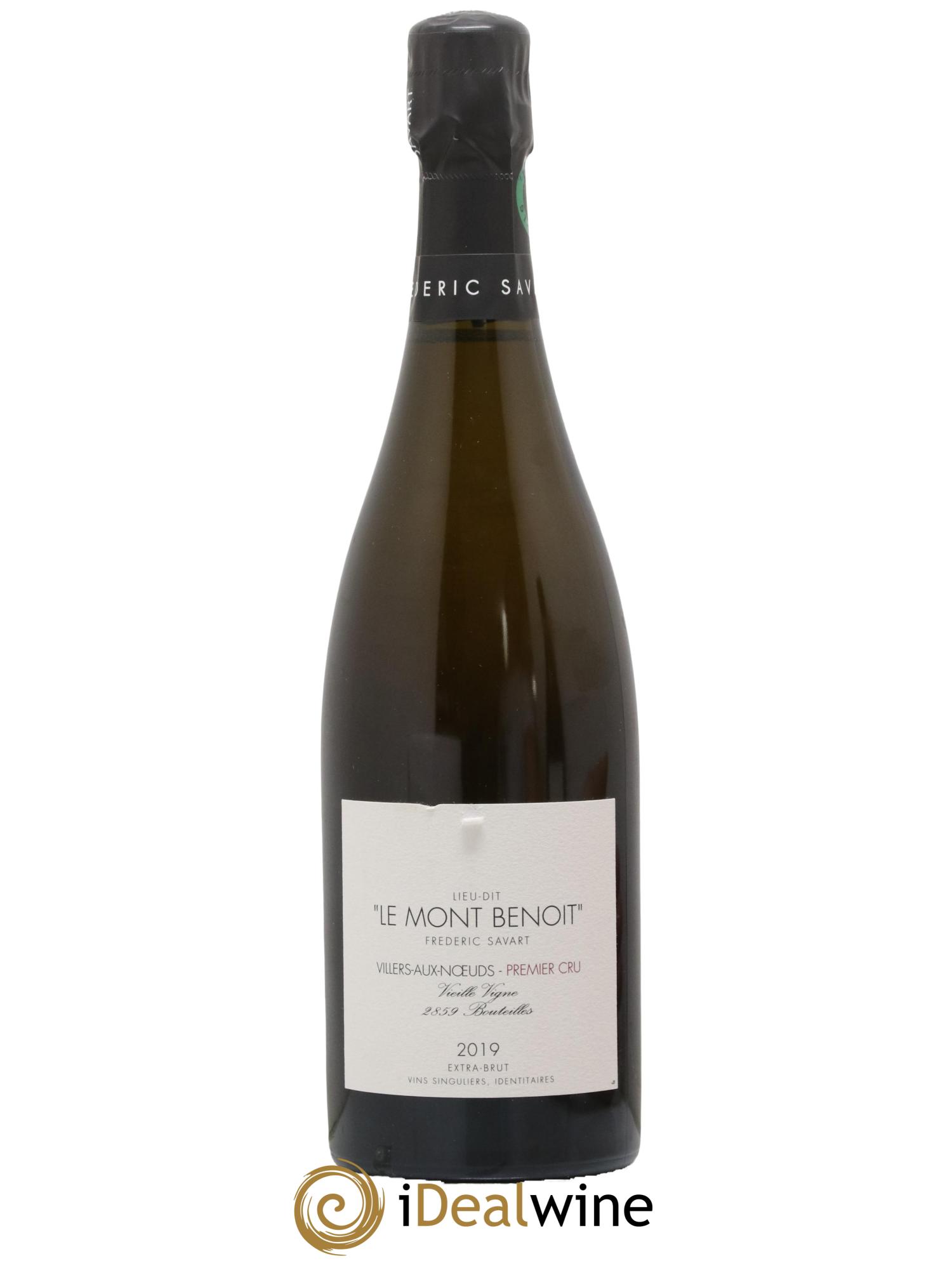 Le Mont Benoit 1er Cru Extra-Brut Vieille Vigne Savart Vieilles Vignes 2019 - Lot de 1 bouteille - 0