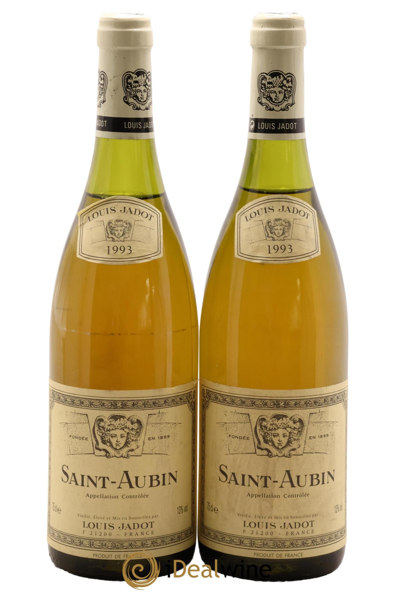 Saint-Aubin Jadot 1993 - Lot de 2 bouteilles - 0