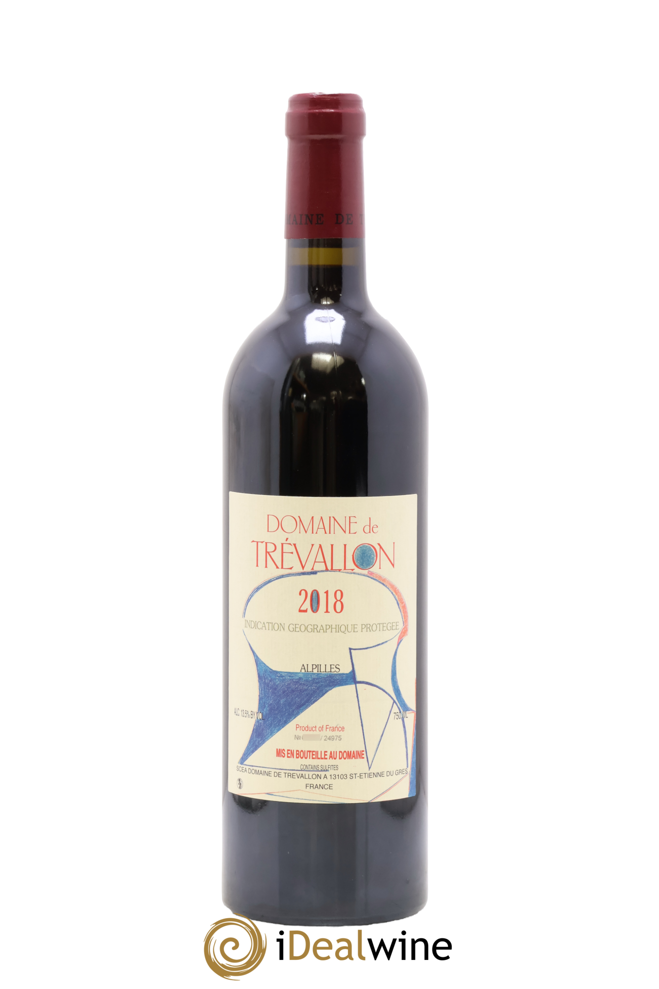 Alpilles Trévallon (Domaine de) Eloi Dürrbach 2018 - Posten von 1 Flasche - 0