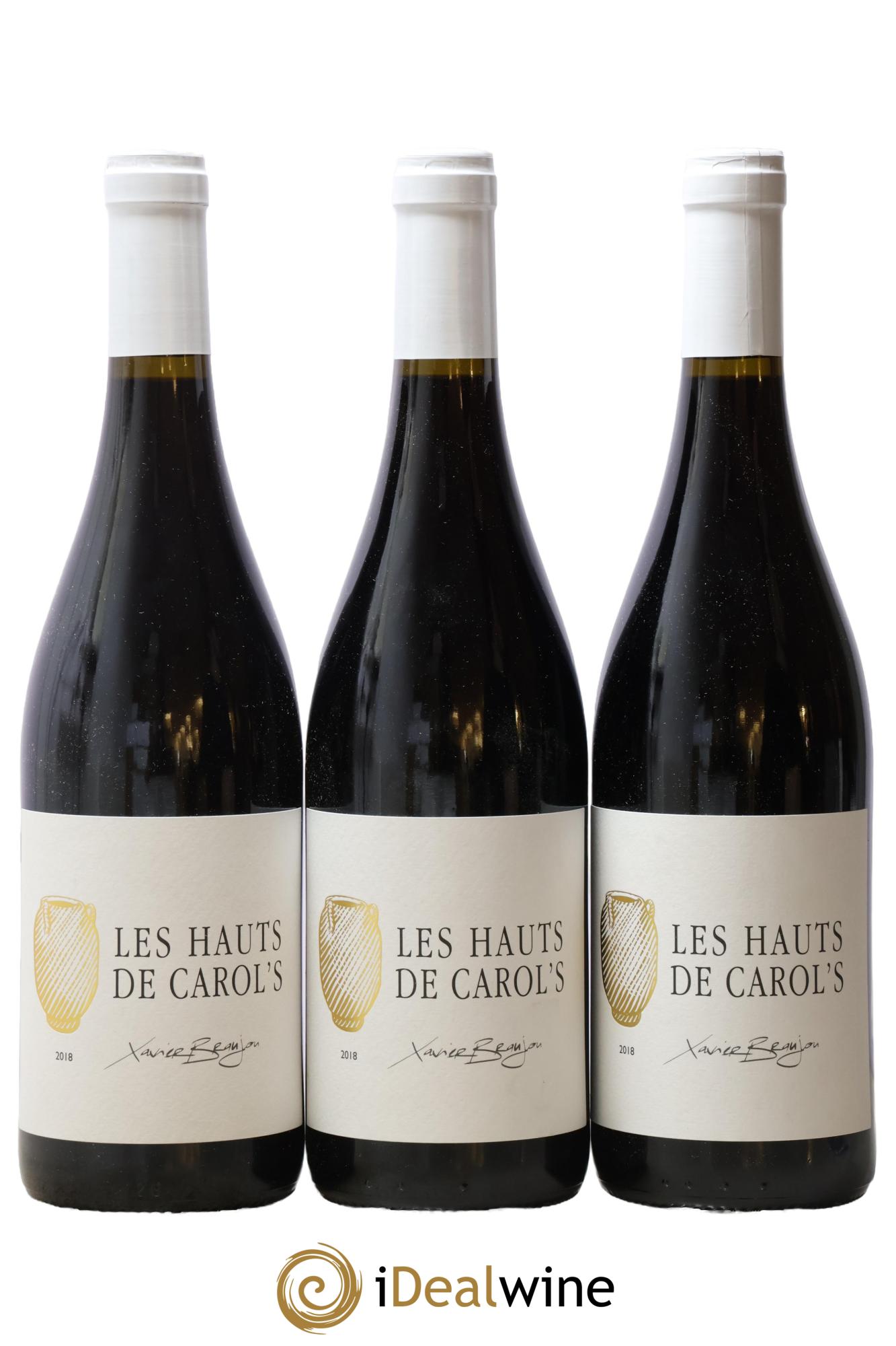 Pays d'Hérault Les Hauts de Carol's Terrasse d'Elise (Domaine de la) 2018 - Lot de 3 bouteilles - 0