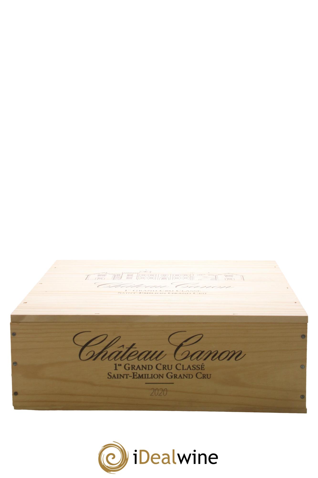 Château Canon 1er Grand Cru Classé B 2020 - Lot of 3 magnums - 2